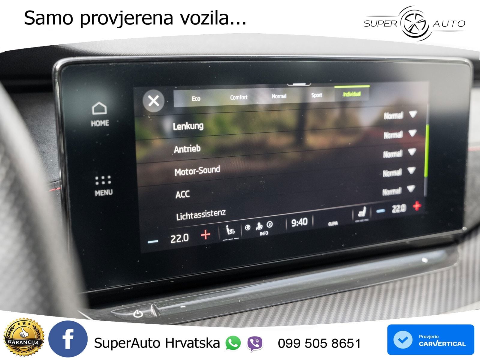 Škoda Octavia Combi RS 2.0 TDI (200 KS) 4x4 DSG LED+GR SJED+ACC