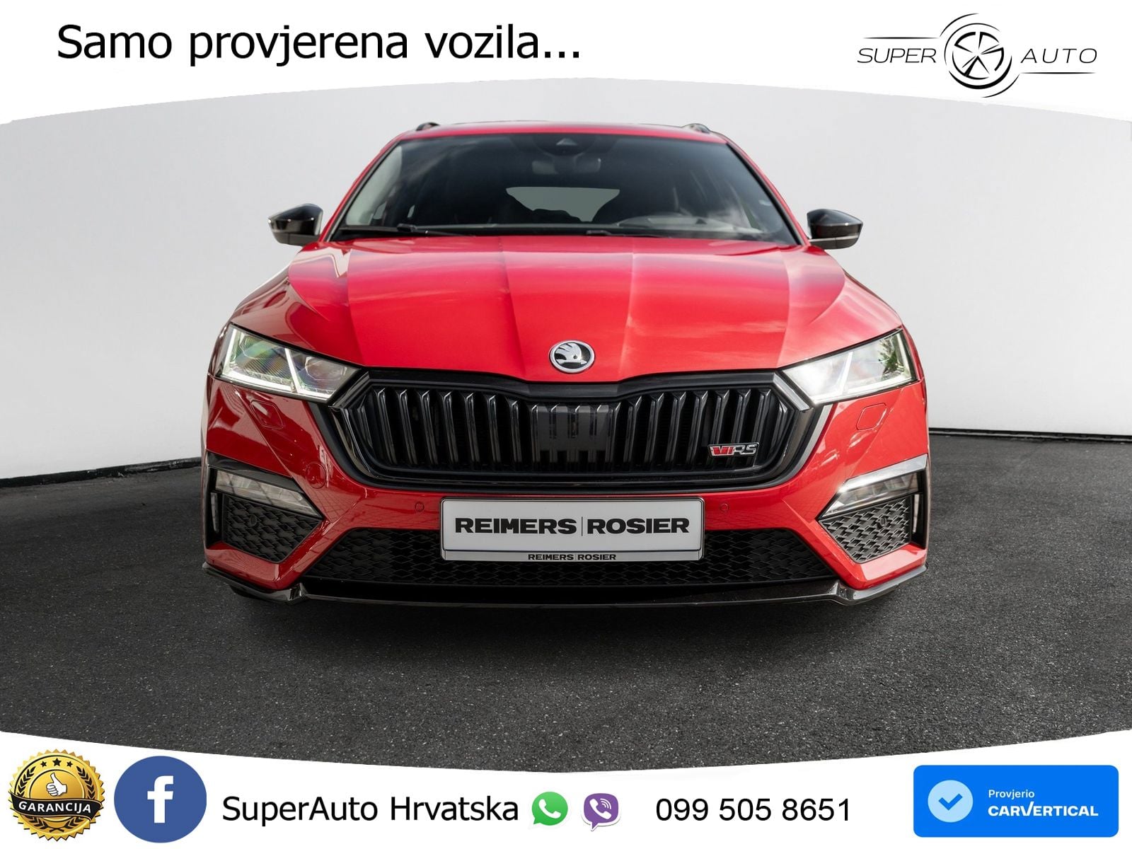 Škoda Octavia Combi RS 2.0 TDI (200 KS) 4x4 DSG LED+GR SJED+ACC