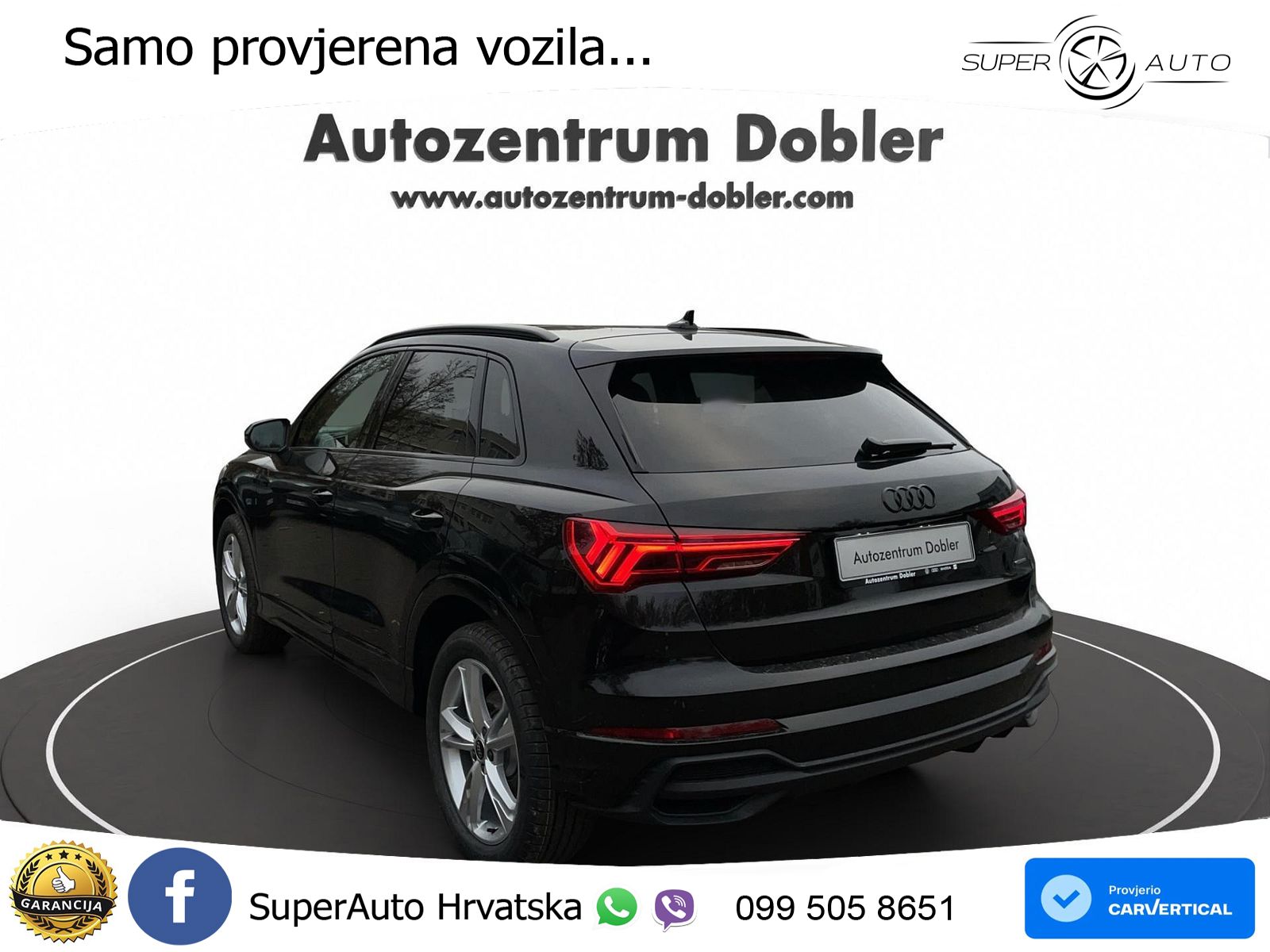 Audi Q3 40 TDI (193 KS) quattro S tronic S line MATRIX+GR SJED+KAM