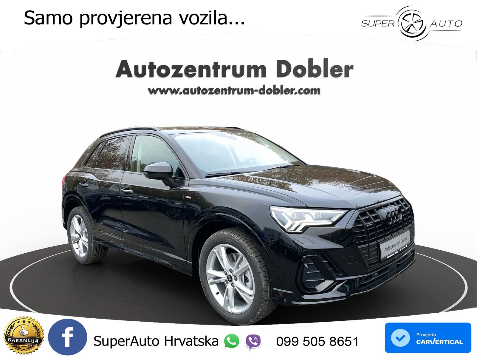 Audi Q3 40 TDI (193 KS) quattro S tronic S line MATRIX+GR SJED+KAM