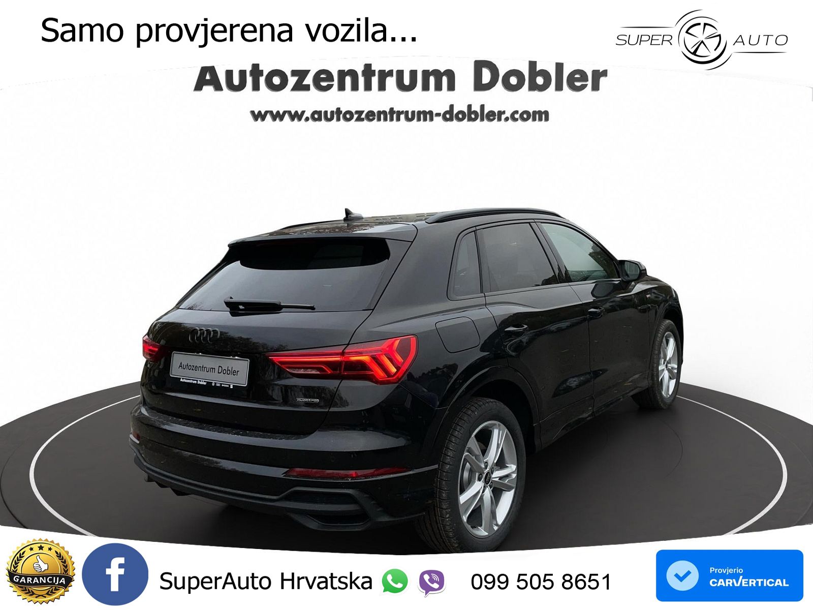 Audi Q3 40 TDI (193 KS) quattro S tronic S line MATRIX+GR SJED+KAM