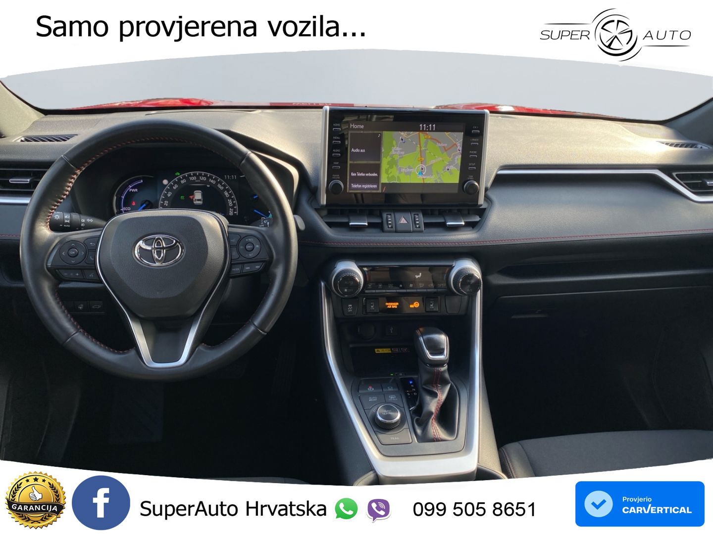 Toyota RAV4 2.5 D-4S (306 KS) Hybrid AWD-i e-CVT LED+GR SJED+ACC