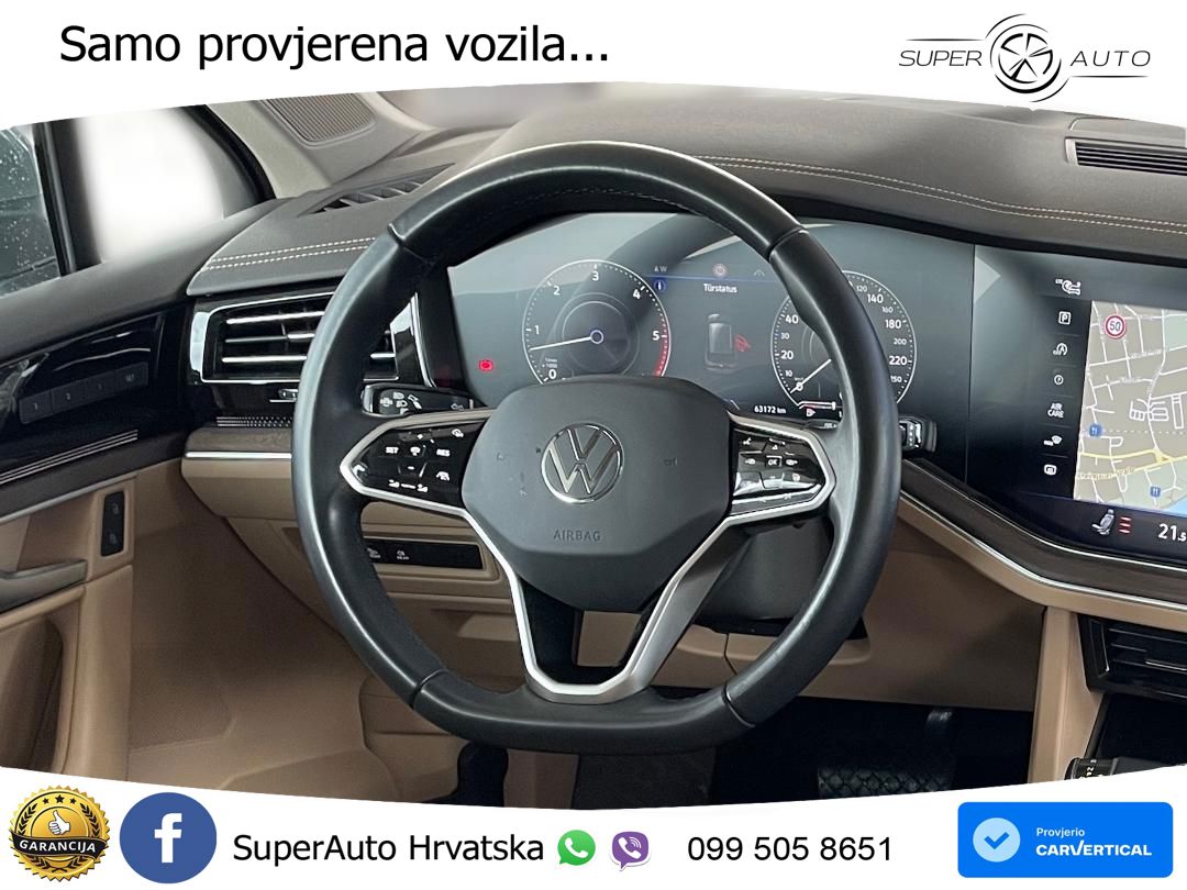 Volkswagen Touareg 3.0 V6 TDI (231 KS) 4MOTION Tiptronic LED+GR SJED+ACC