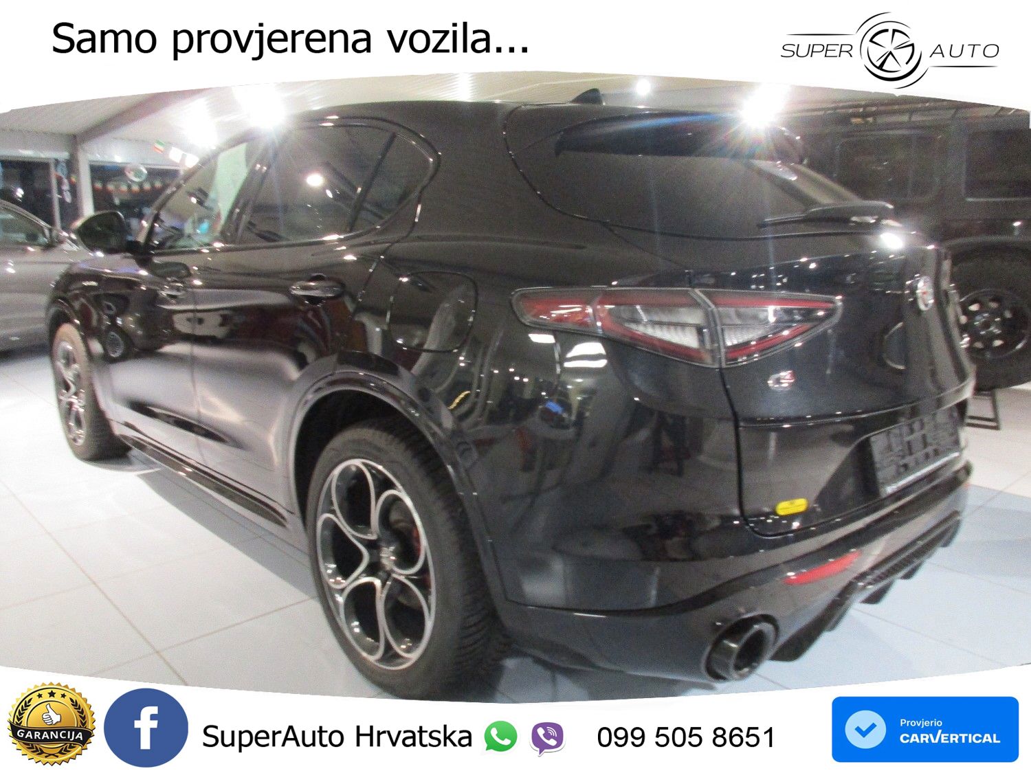 Alfa Romeo Stelvio 2.2 MultiJet II (210 KS) Q4 Automatic LED+GR SJED+ACC