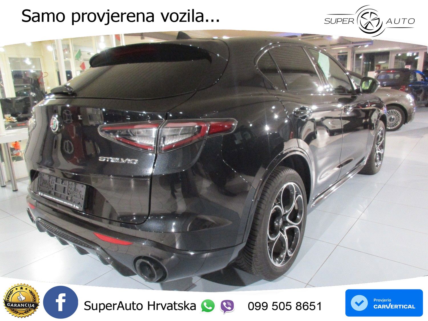 Alfa Romeo Stelvio 2.2 MultiJet II (210 KS) Q4 Automatic LED+GR SJED+ACC