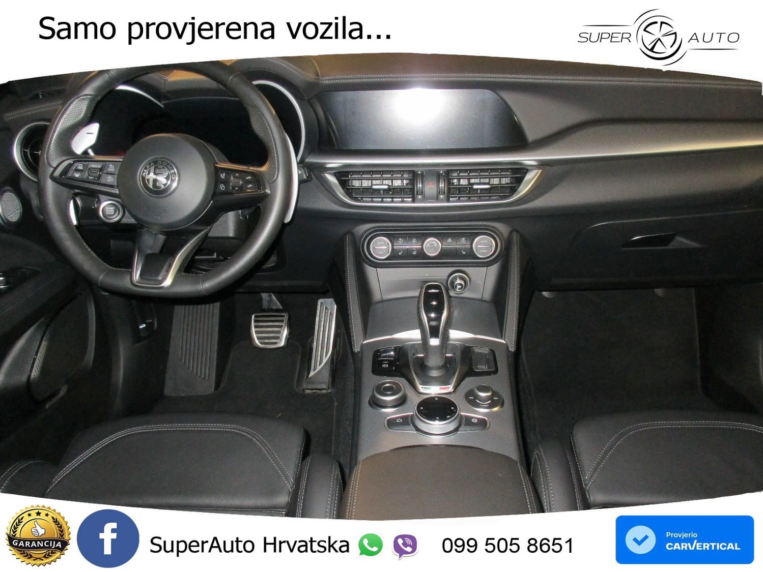 Alfa Romeo Stelvio 2.2 MultiJet II (210 KS) Q4 Automatic LED+GR SJED+ACC