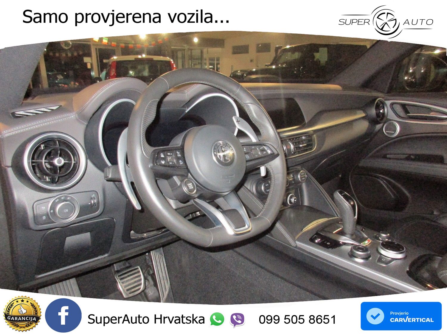 Alfa Romeo Stelvio 2.2 MultiJet II (210 KS) Q4 Automatic LED+GR SJED+ACC