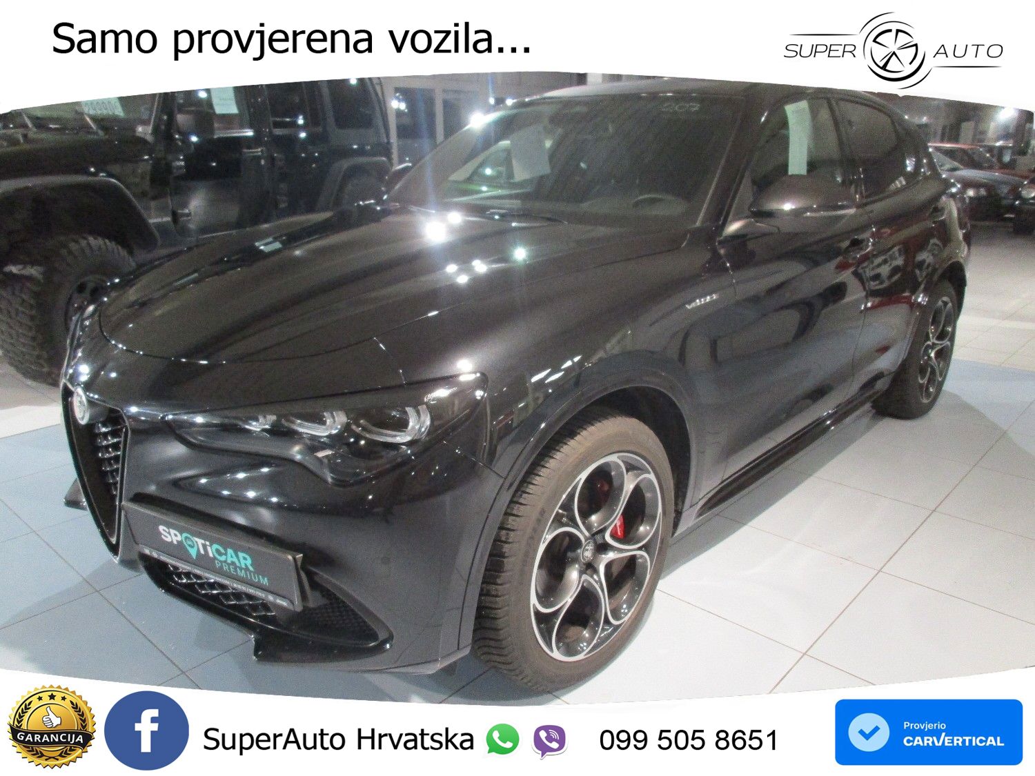 Alfa Romeo Stelvio 2.2 MultiJet II (210 KS) Q4 Automatic LED+GR SJED+ACC