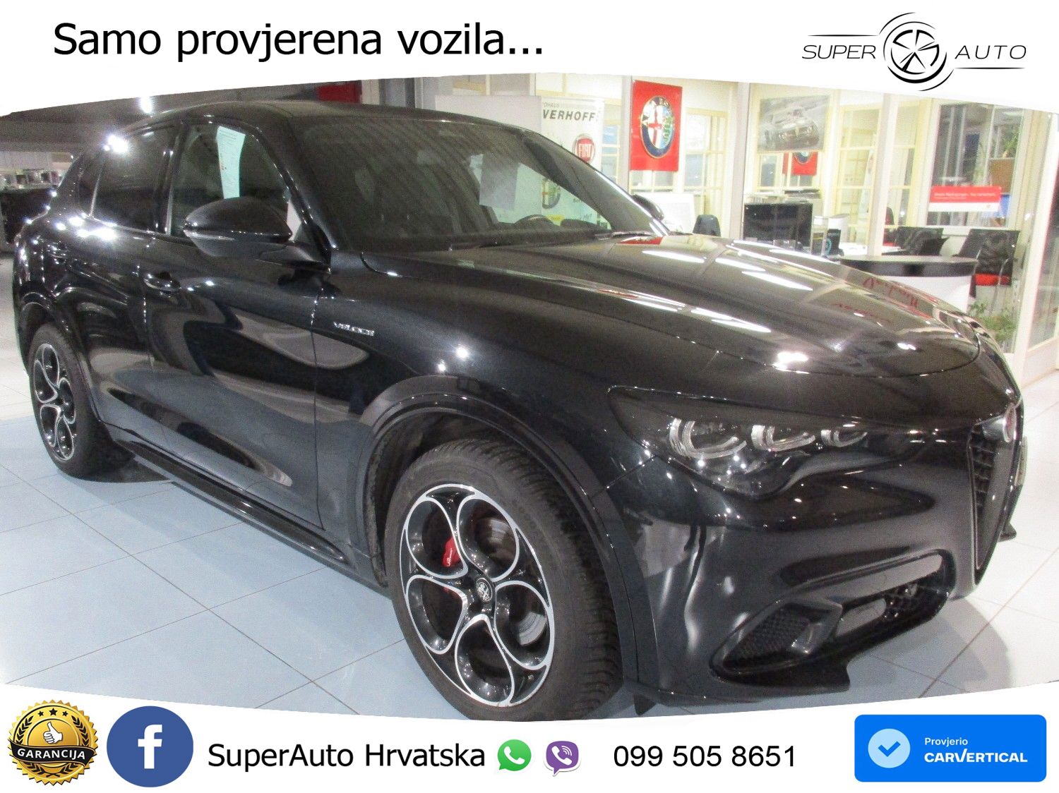 Alfa Romeo Stelvio 2.2 MultiJet II (210 KS) Q4 Automatic LED+GR SJED+ACC