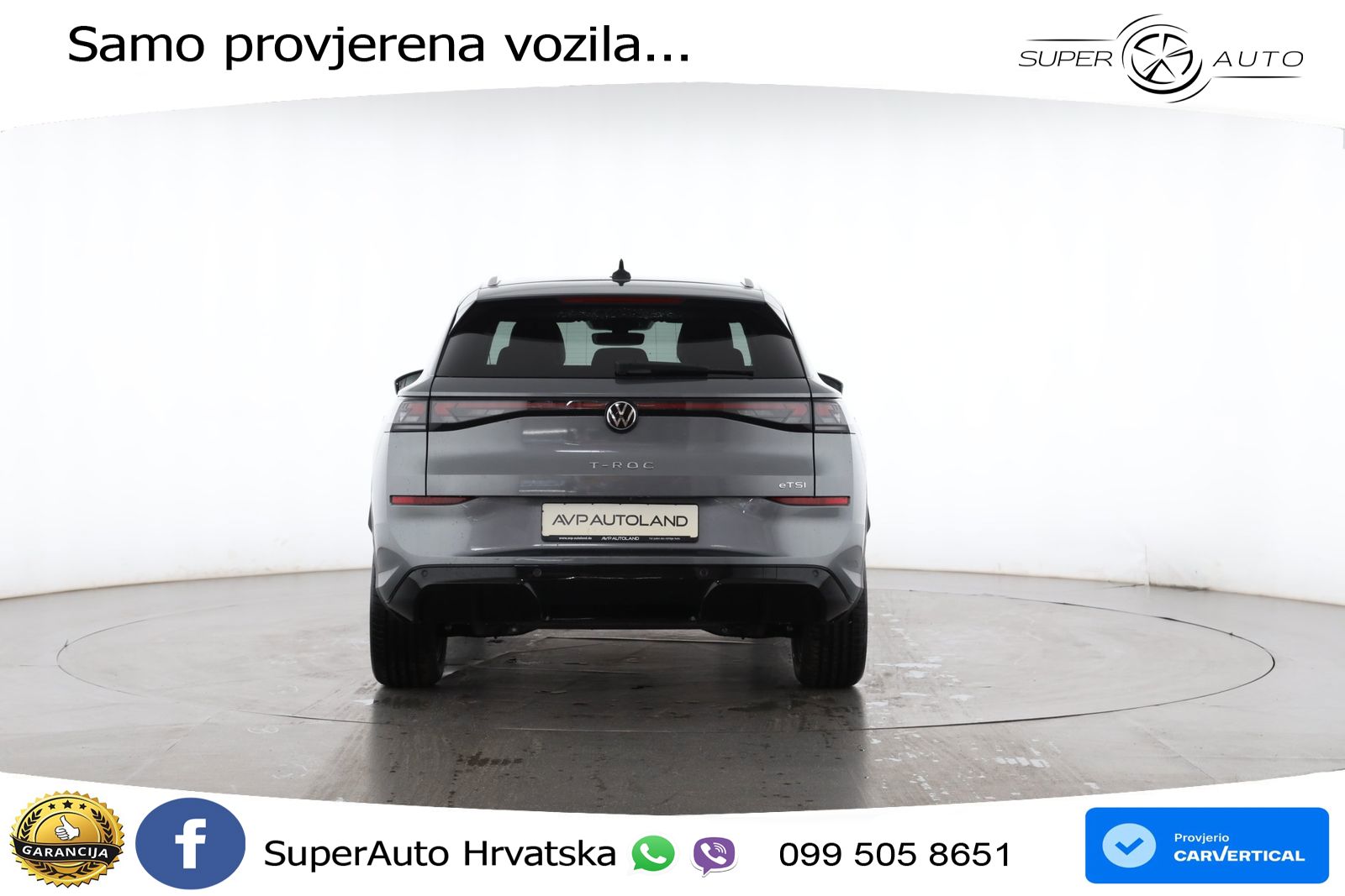 Volkswagen T-Roc 1.5 eTSI (150 KS)  DSG R-Line LED+GR SJED+ACC
