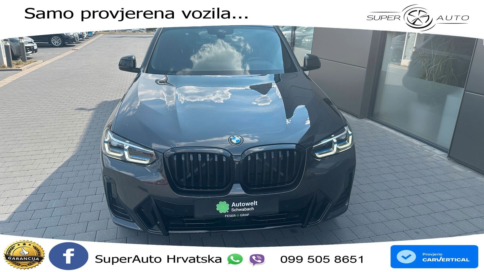 BMW X3 20d xDrive Steptronic M Sport LED+GR SJED+ACC