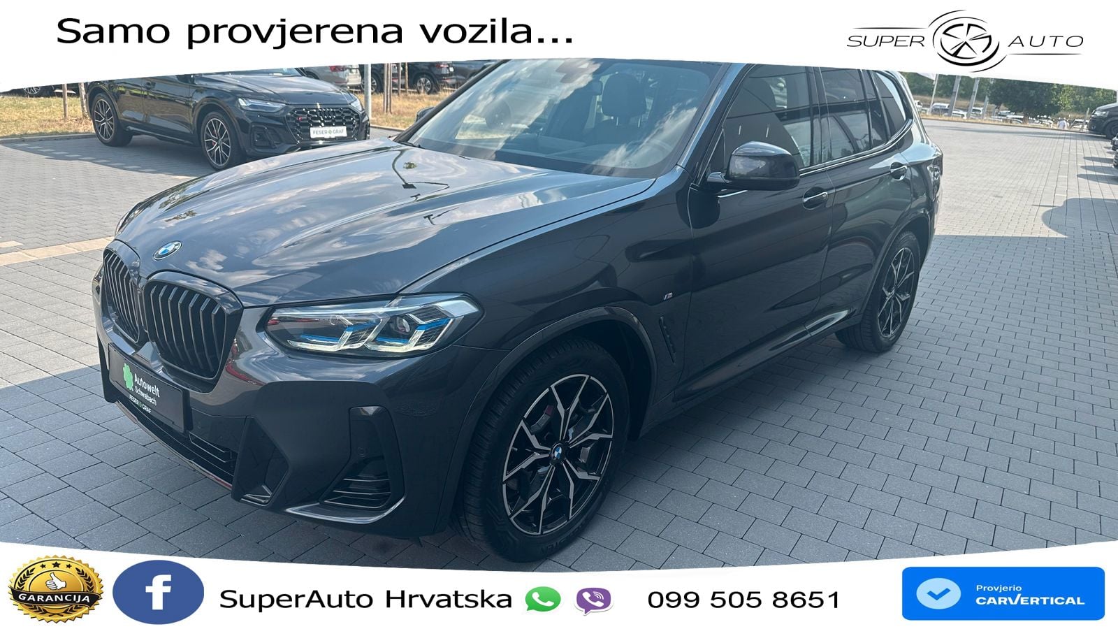 BMW X3 20d xDrive Steptronic M Sport LED+GR SJED+ACC