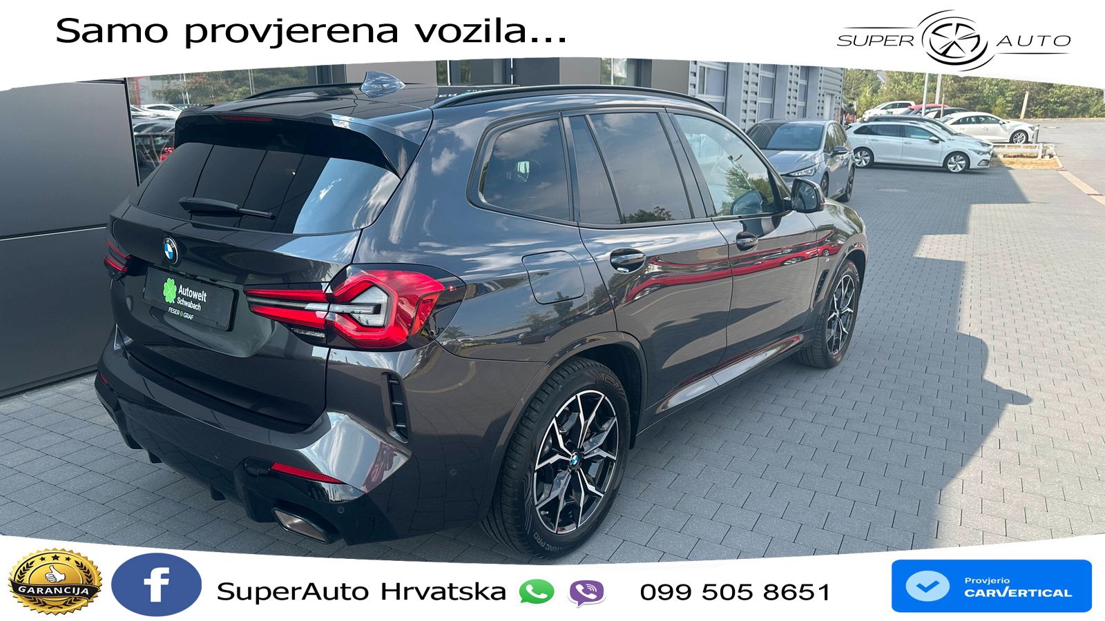 BMW X3 20d xDrive Steptronic M Sport LED+GR SJED+ACC