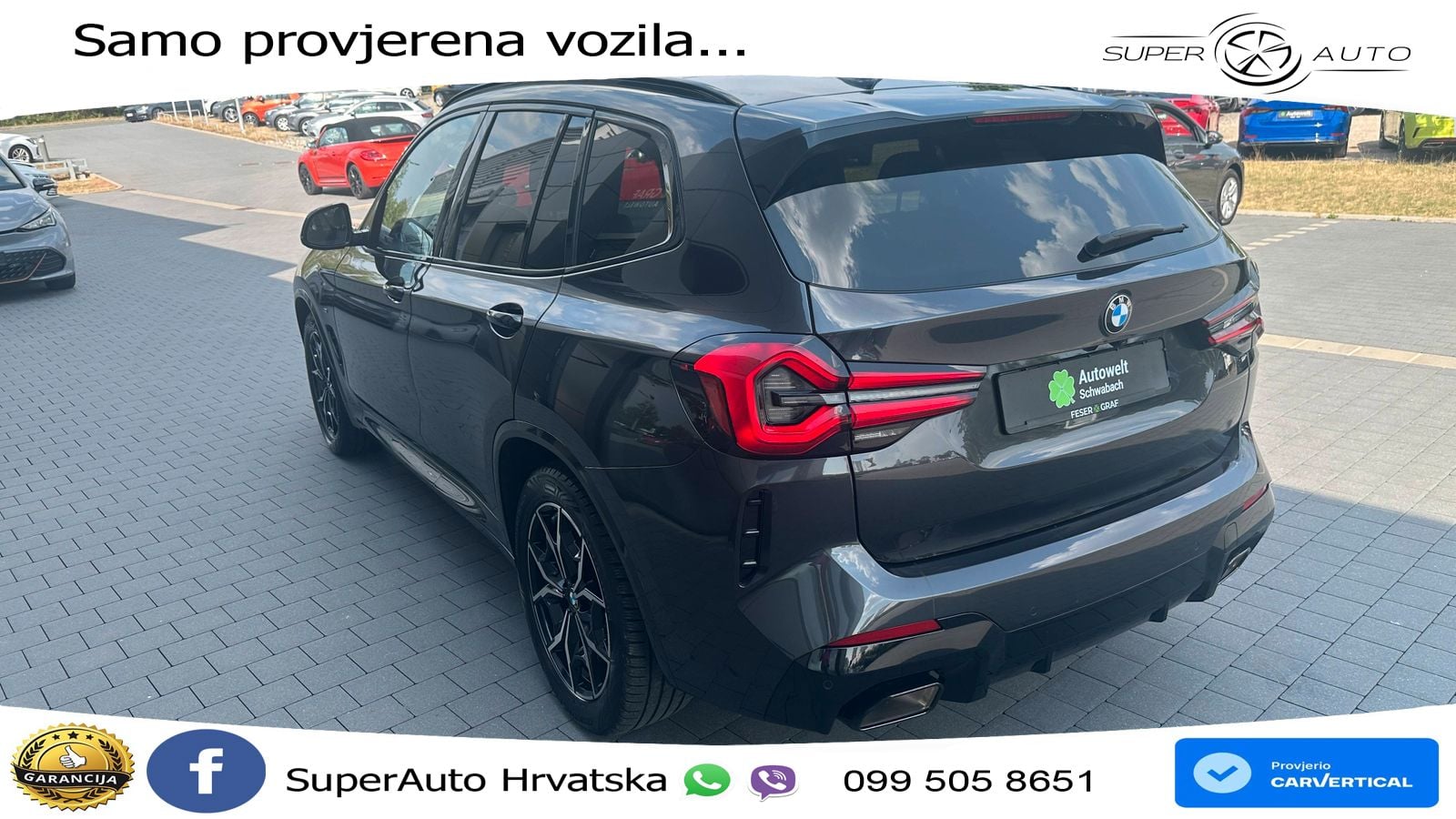 BMW X3 20d xDrive Steptronic M Sport LED+GR SJED+ACC