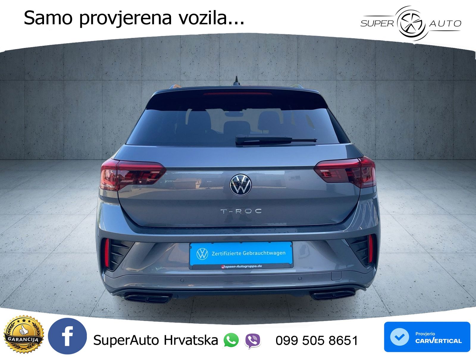 Volkswagen T-Roc I 1.5 TSI (150 KS) DSG LED+GR SJED+ACC