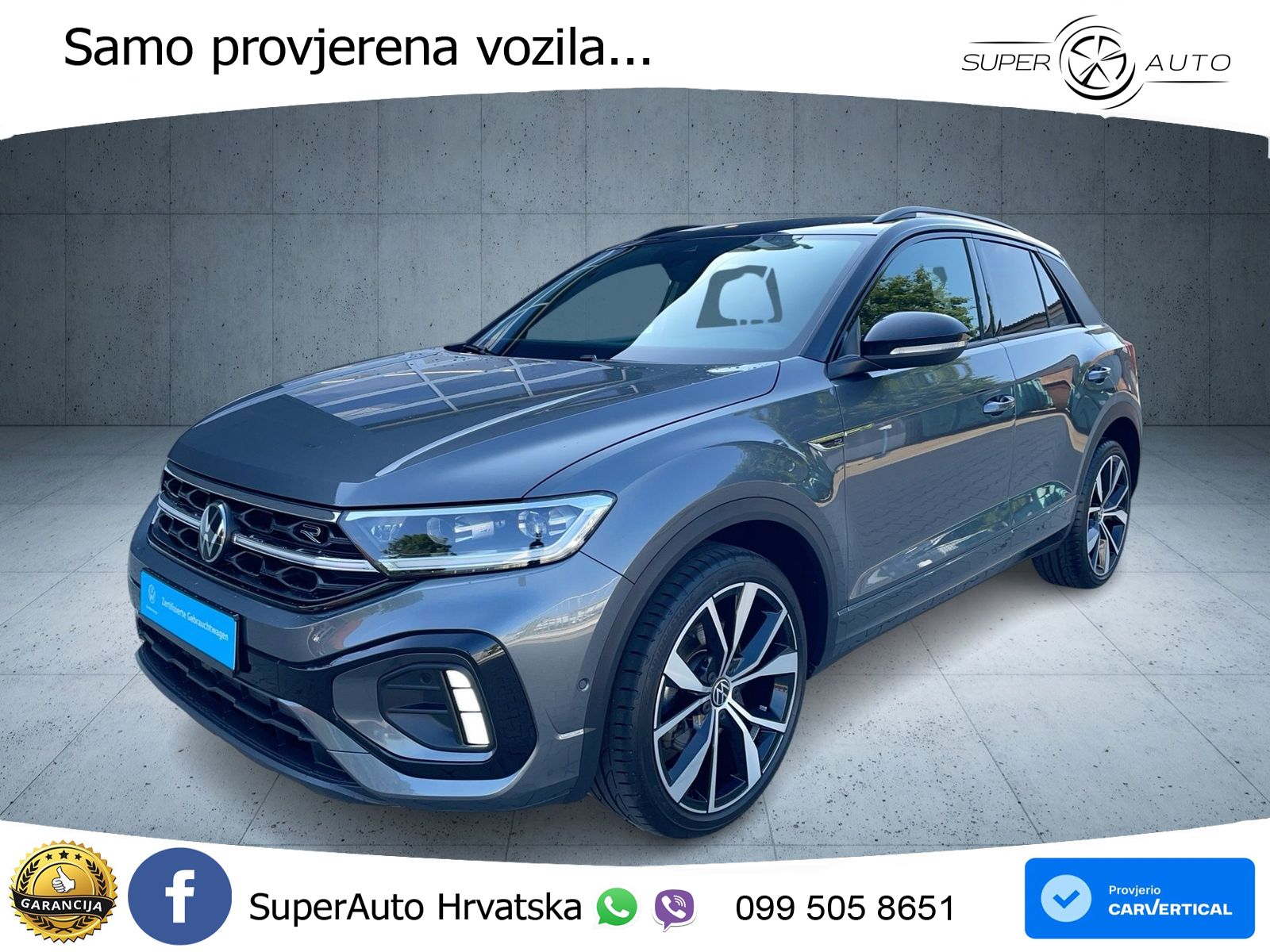 Volkswagen T-Roc I 1.5 TSI (150 KS) DSG LED+GR SJED+ACC