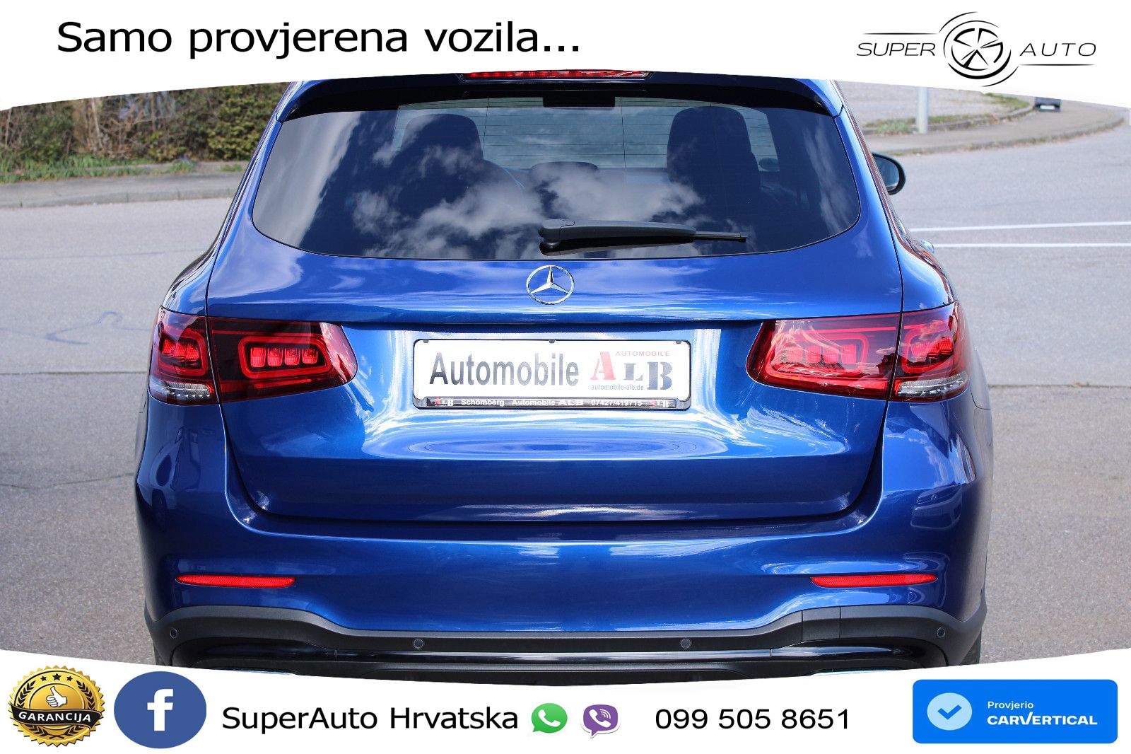Mercedes GLC 220d (194 KS) 4MATIC G-TRONIC AMG LED+GR SJED+ACC