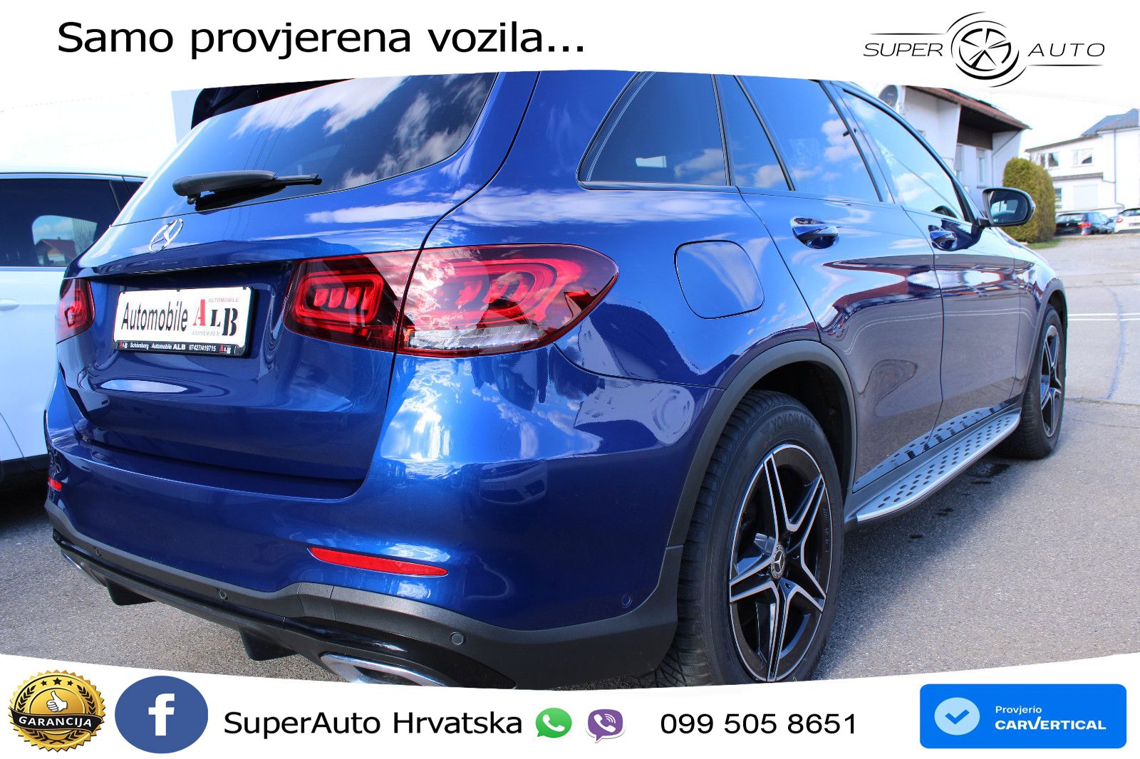Mercedes GLC 220d (194 KS) 4MATIC G-TRONIC AMG LED+GR SJED+ACC