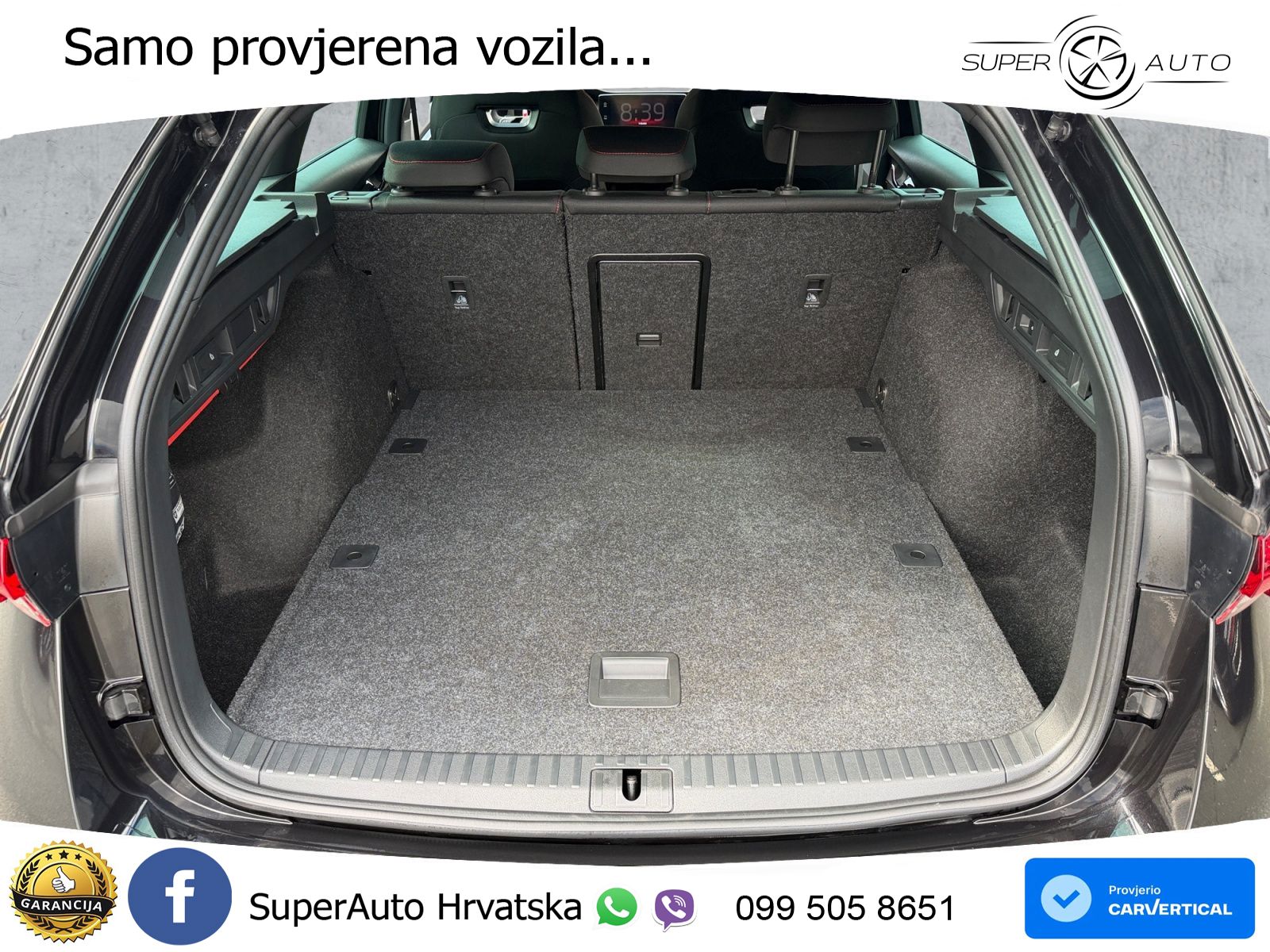 Škoda Octavia Combi RS 2.0 TDI (200 KS) DSG LED+GR SJED+ACC