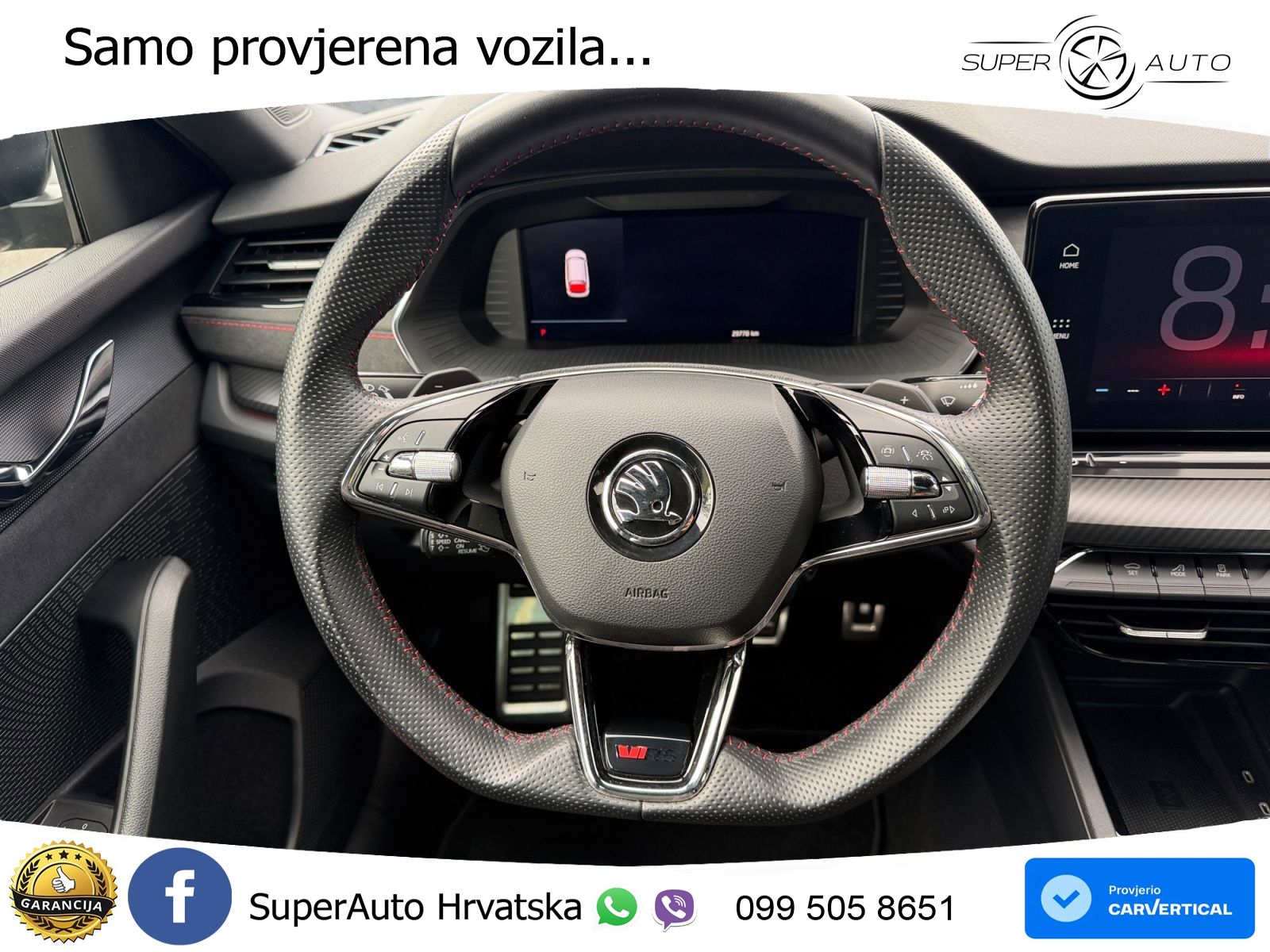 Škoda Octavia Combi RS 2.0 TDI (200 KS) DSG LED+GR SJED+ACC