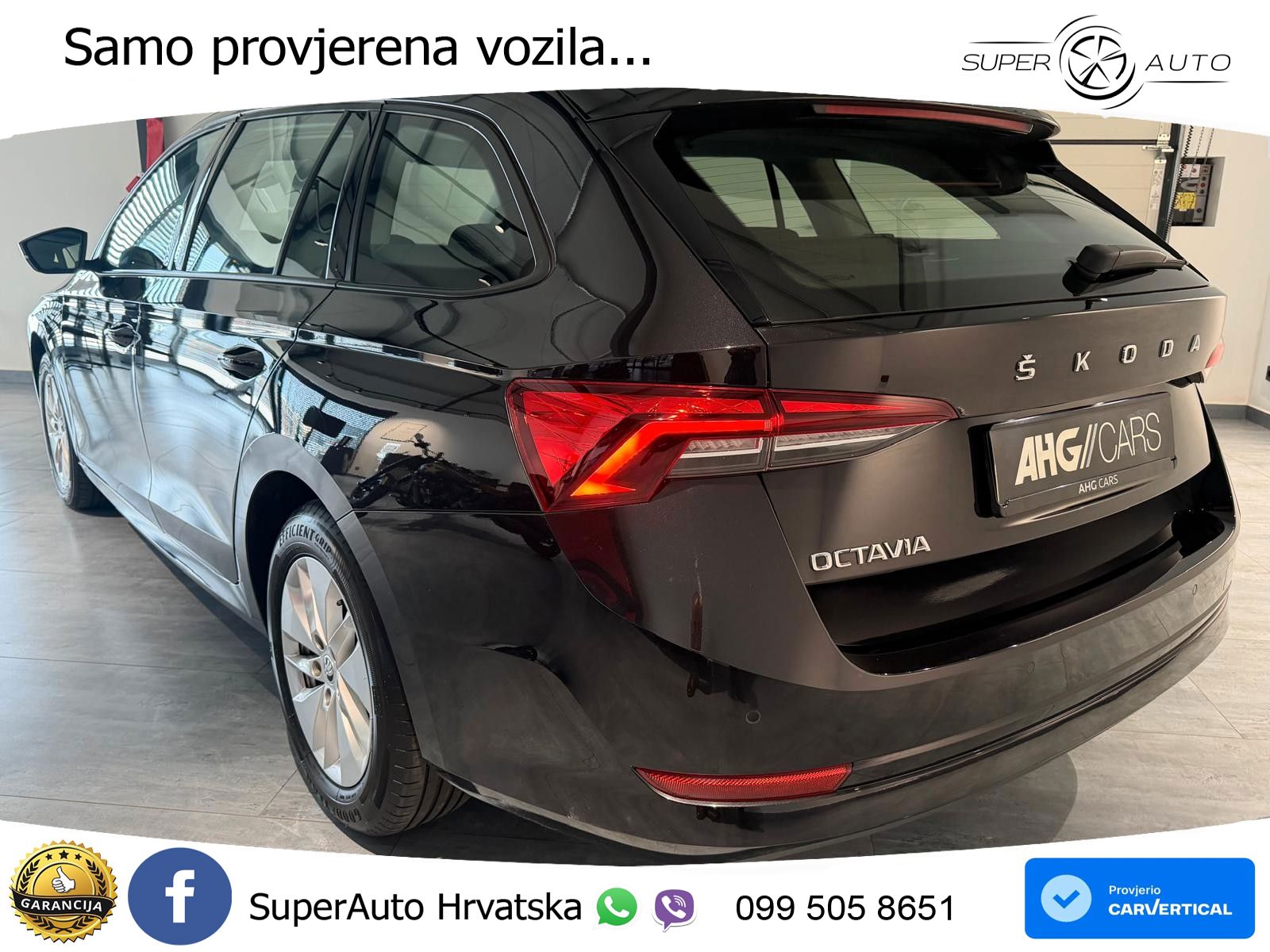 Škoda Octavia Combi 2.0 TDI (150 KS) DSG LED+ACC