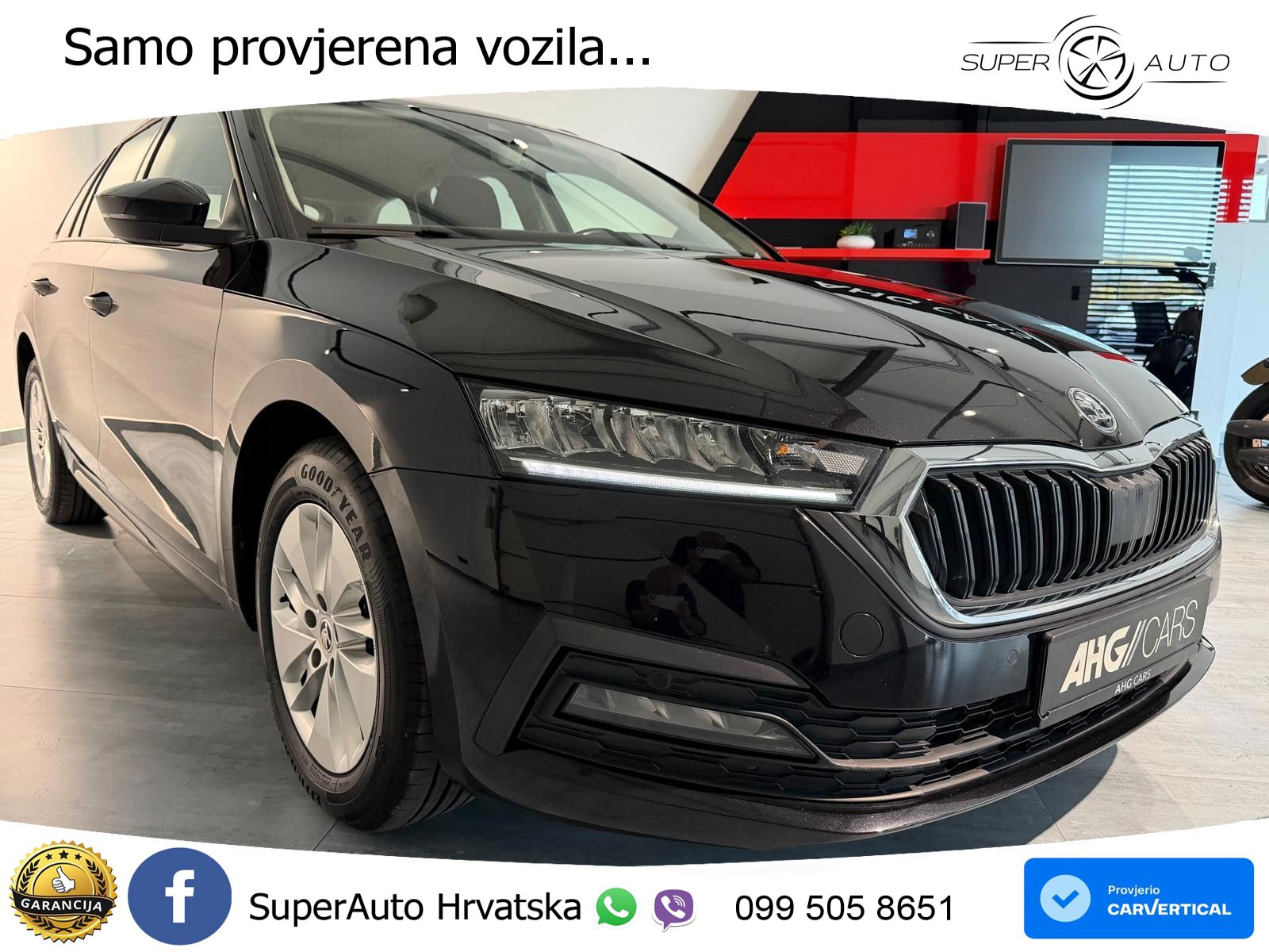 Škoda Octavia Combi 2.0 TDI (150 KS) DSG LED+ACC