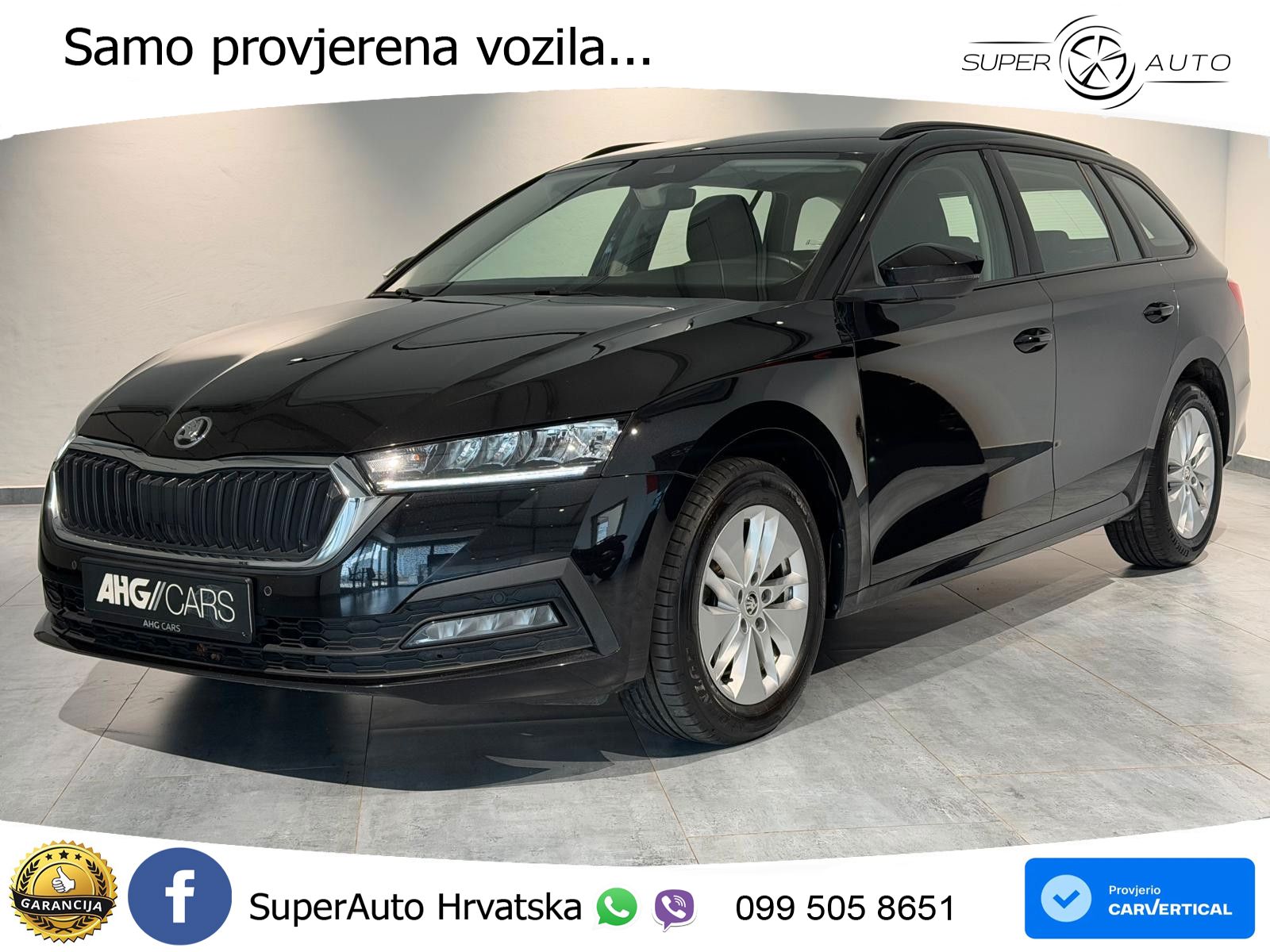 Škoda Octavia Combi 2.0 TDI (150 KS) DSG LED+ACC