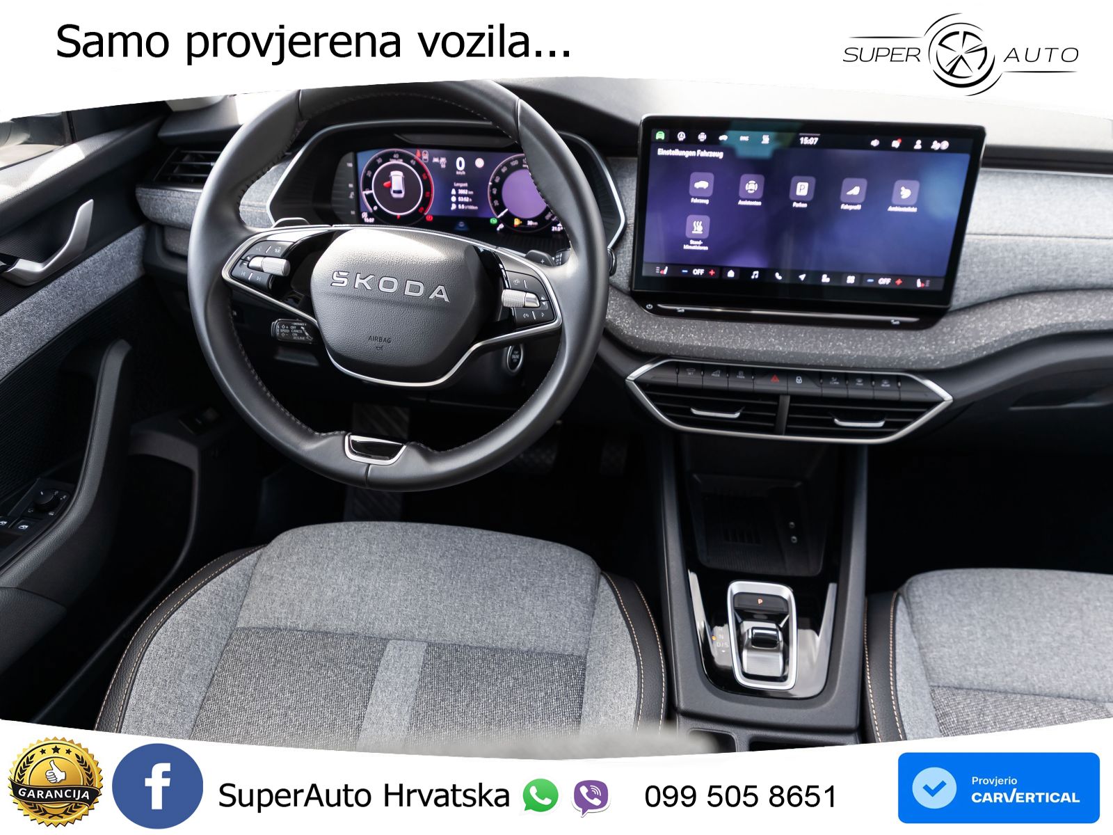 Škoda Octavia Combi 2.0 TDI (150 KS) DSG LED+GR SJED+ACC