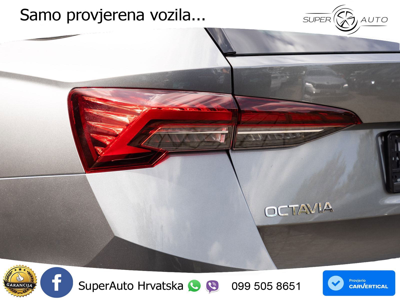 Škoda Octavia Combi 2.0 TDI (150 KS) DSG LED+GR SJED+ACC