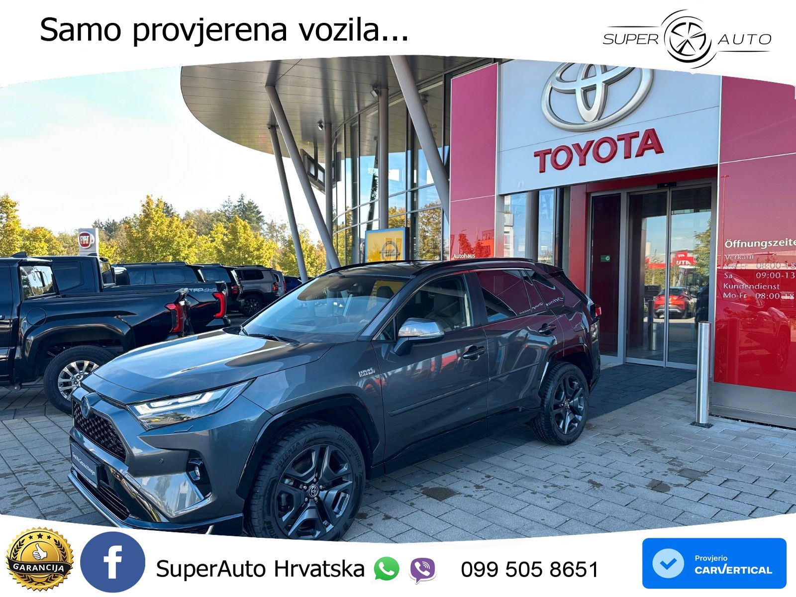 Toyota RAV4 Prime 2.5 D-4S (302 KS) Hybrid E-Four e-CVT LED+GR SJED+ACC