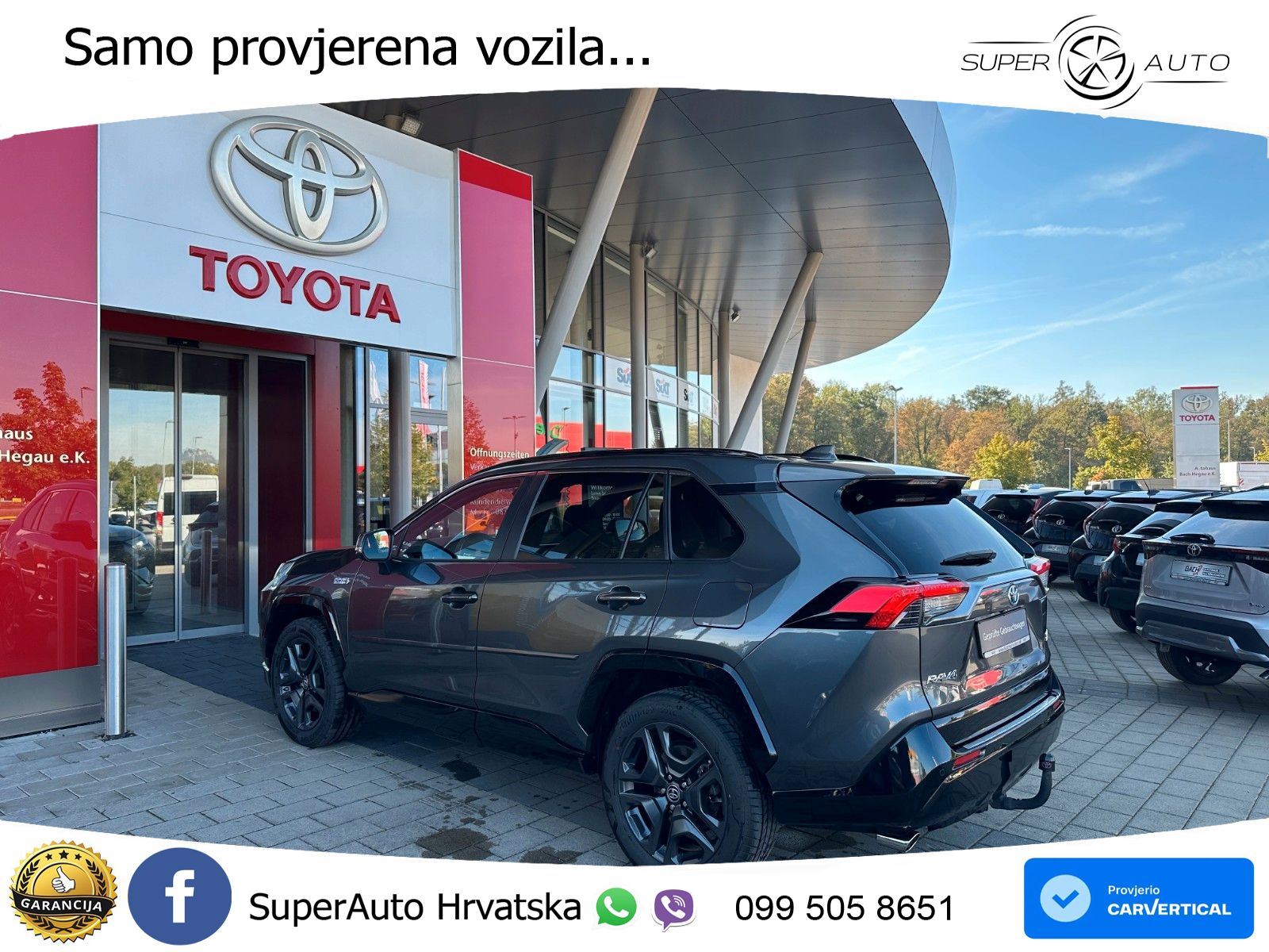 Toyota RAV4 Prime 2.5 D-4S (302 KS) Hybrid E-Four e-CVT LED+GR SJED+ACC