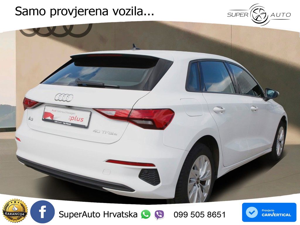 Audi A3 40 TFSIe (204 KS) S tronic