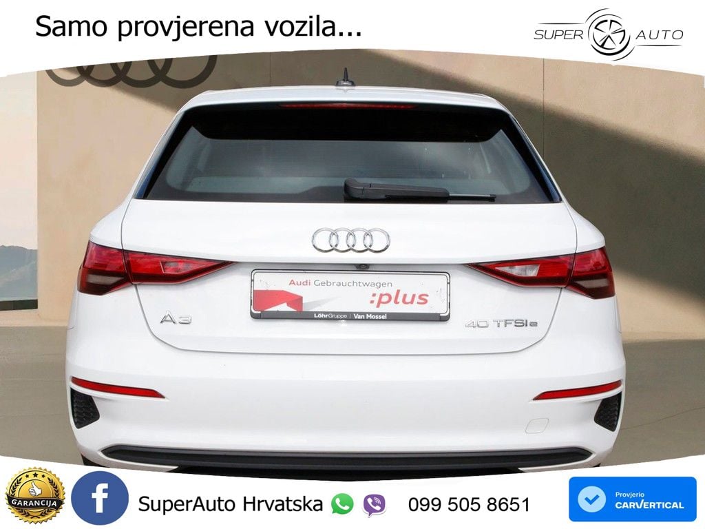 Audi A3 40 TFSIe (204 KS) S tronic