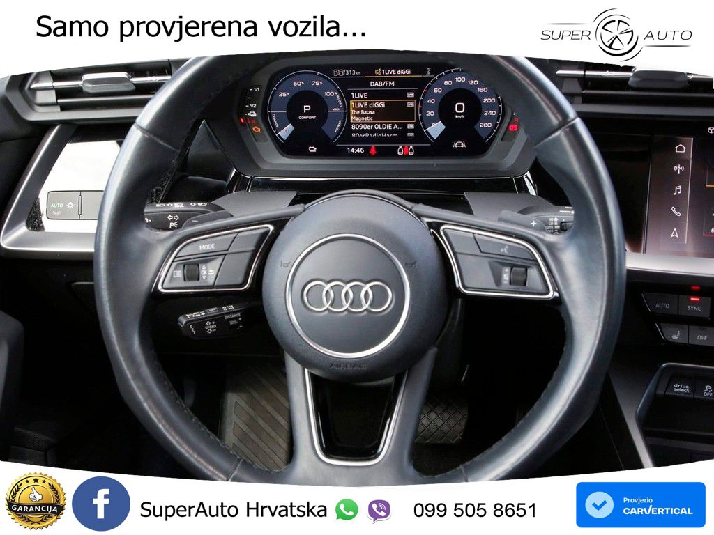 Audi A3 40 TFSIe (204 KS) S tronic