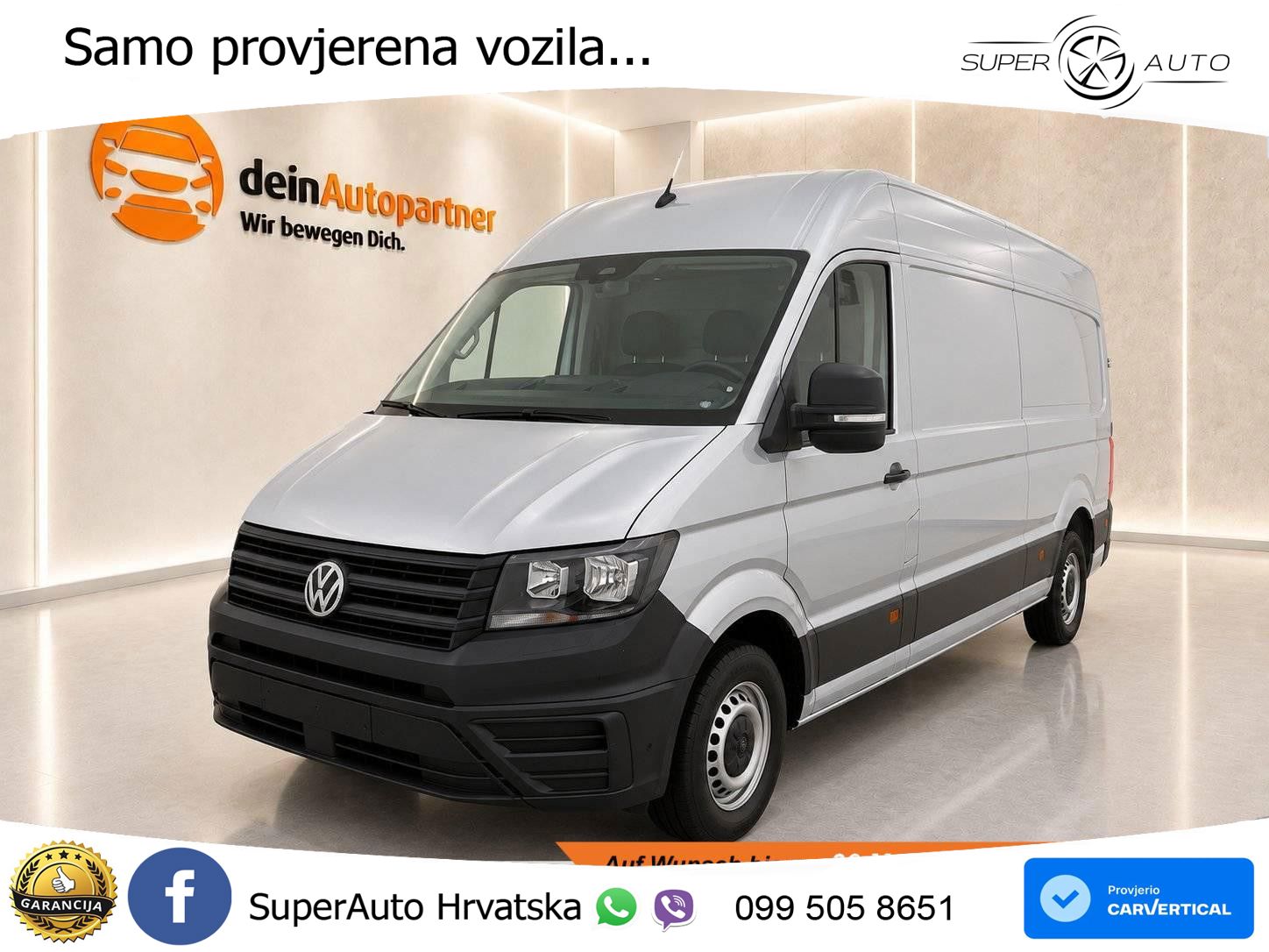 Volkswagen Crafter Kasten  35 LR 2.0TDI Hochdach NAVI RFK 177 KS