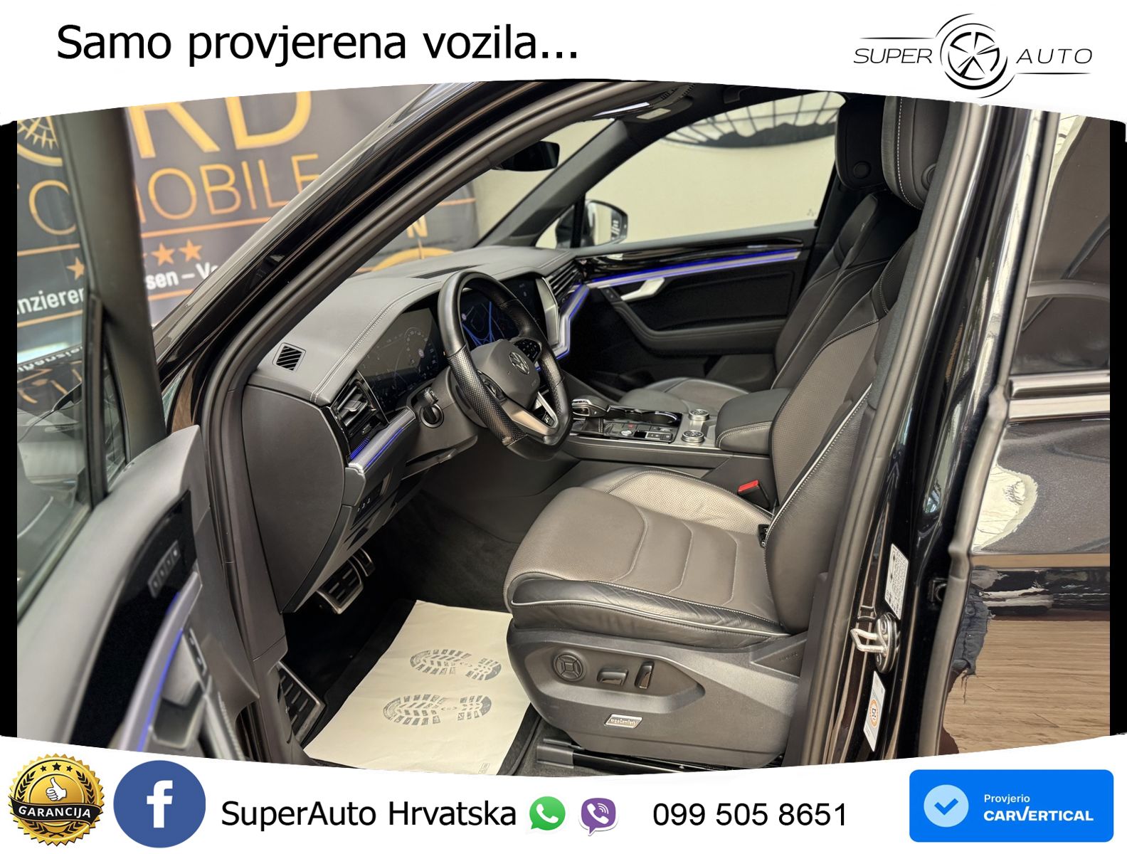 Volkswagen Touareg 3.0 V6 TDI (286 KS) 4MOTION Tiptronic R-Line ZRAČNI+ACC+GR SJED+KAM
