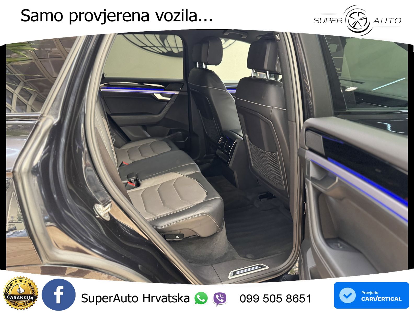 Volkswagen Touareg 3.0 V6 TDI (286 KS) 4MOTION Tiptronic R-Line ZRAČNI+ACC+GR SJED+KAM
