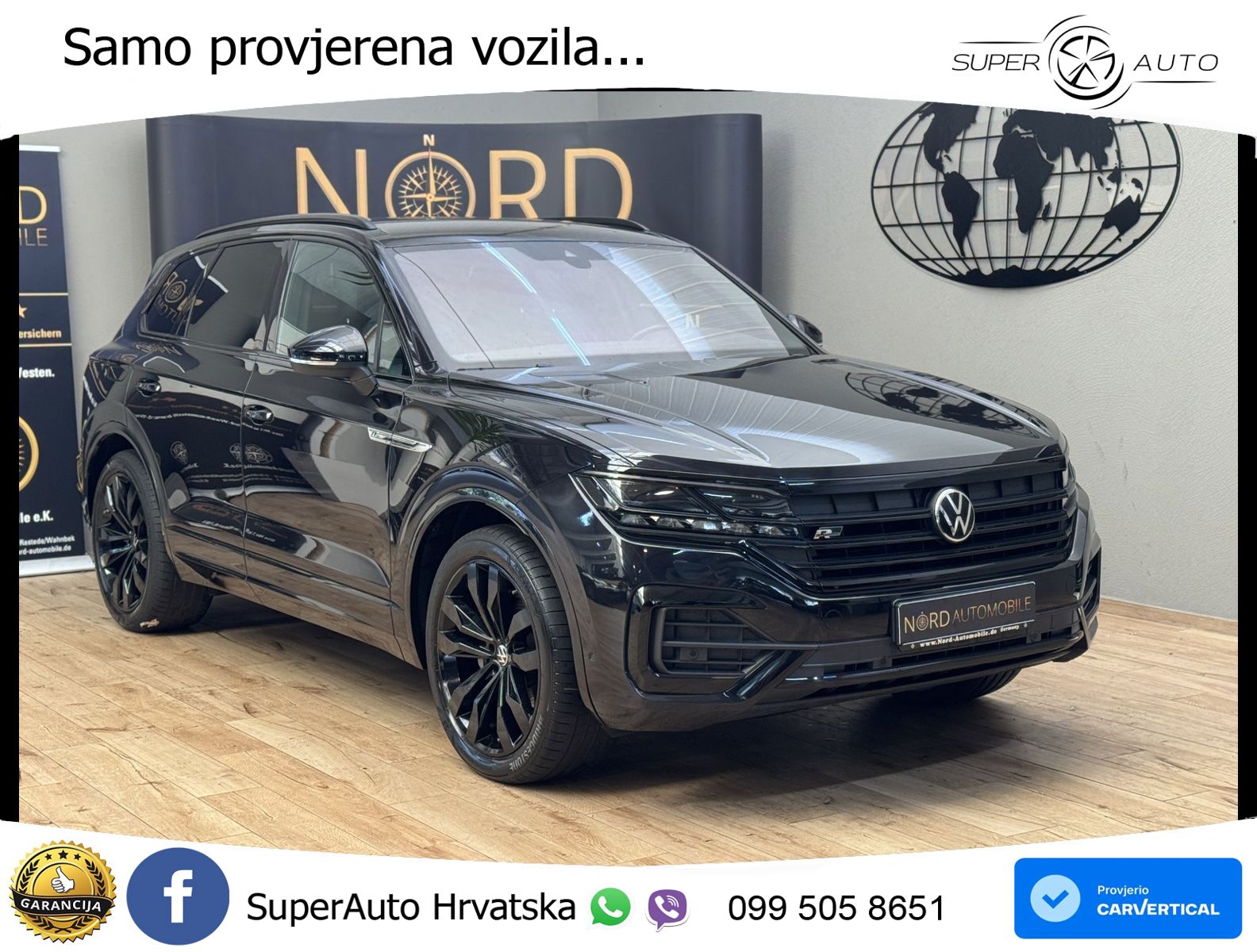 Volkswagen Touareg 3.0 V6 TDI (286 KS) 4MOTION Tiptronic R-Line ZRAČNI+ACC+GR SJED+KAM