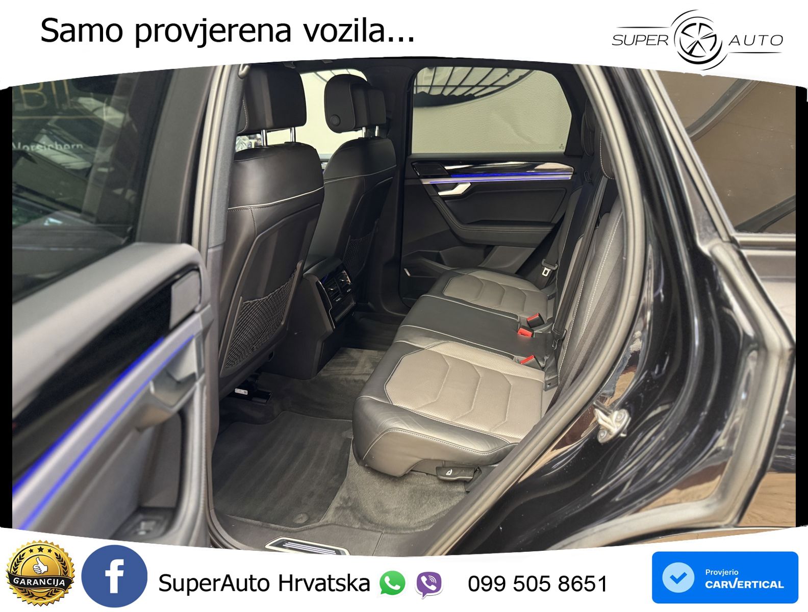 Volkswagen Touareg 3.0 V6 TDI (286 KS) 4MOTION Tiptronic R-Line ZRAČNI+ACC+GR SJED+KAM