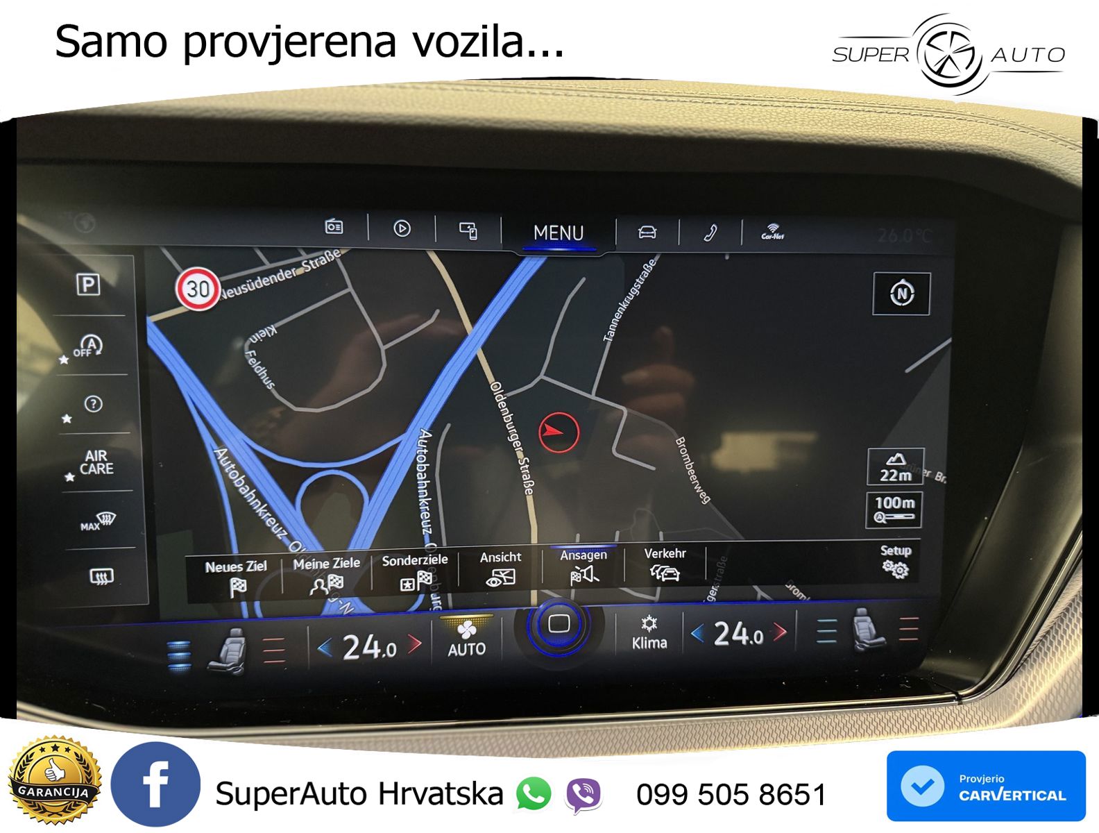 Volkswagen Touareg 3.0 V6 TDI (286 KS) 4MOTION Tiptronic R-Line ZRAČNI+ACC+GR SJED+KAM