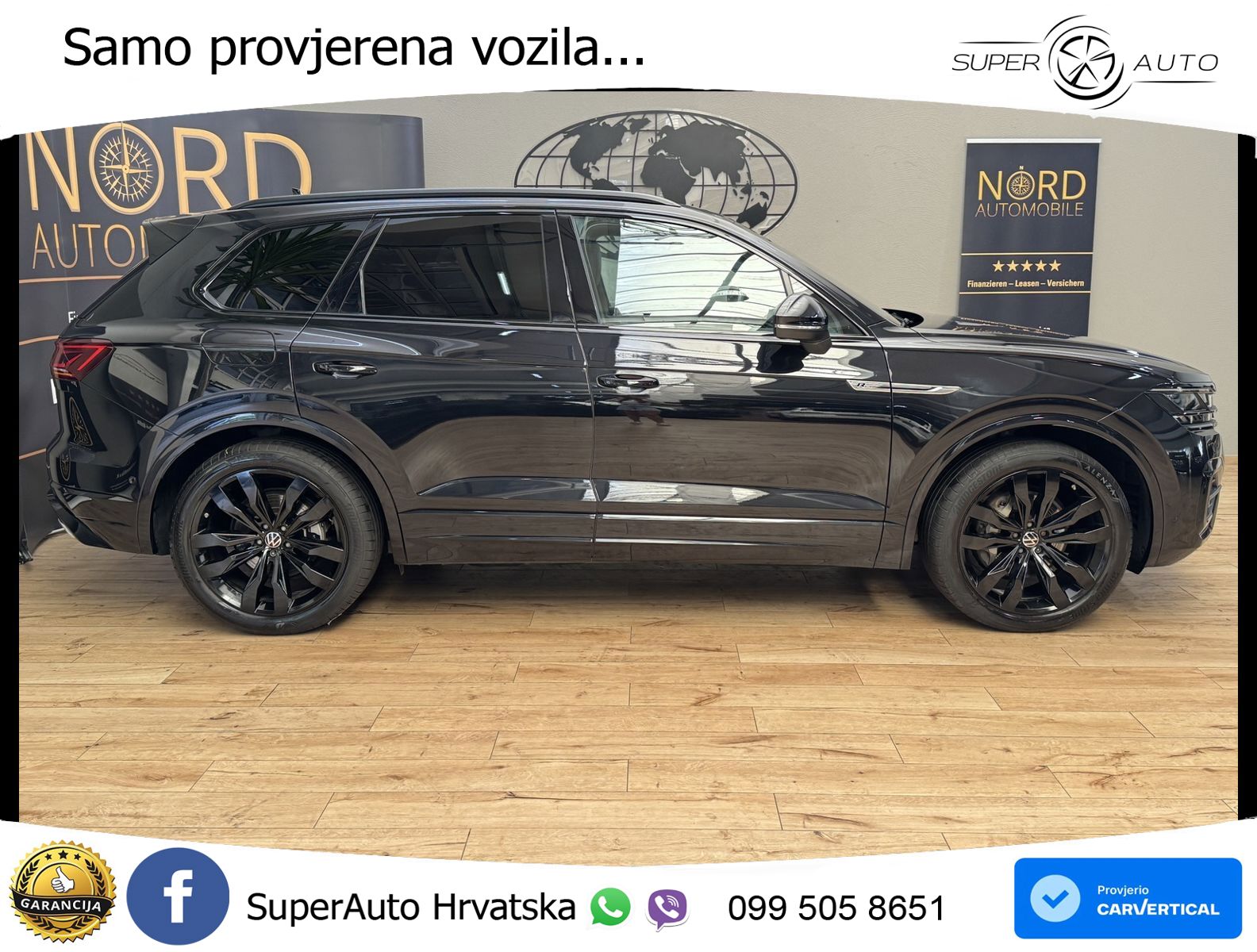 Volkswagen Touareg 3.0 V6 TDI (286 KS) 4MOTION Tiptronic R-Line ZRAČNI+ACC+GR SJED+KAM