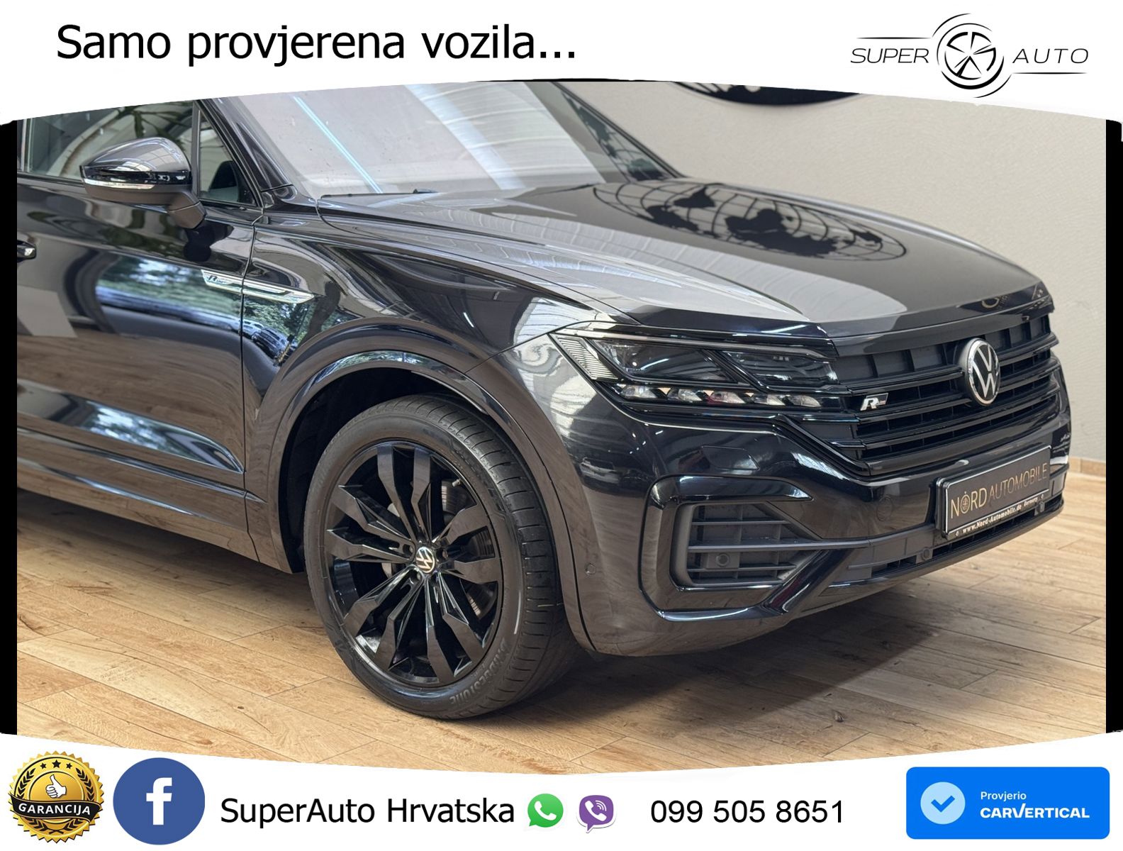 Volkswagen Touareg 3.0 V6 TDI (286 KS) 4MOTION Tiptronic R-Line ZRAČNI+ACC+GR SJED+KAM
