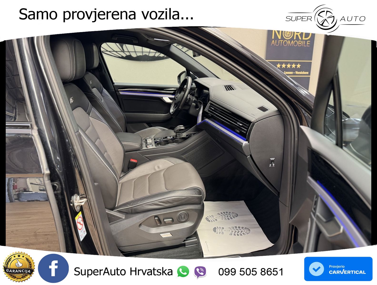 Volkswagen Touareg 3.0 V6 TDI (286 KS) 4MOTION Tiptronic R-Line ZRAČNI+ACC+GR SJED+KAM