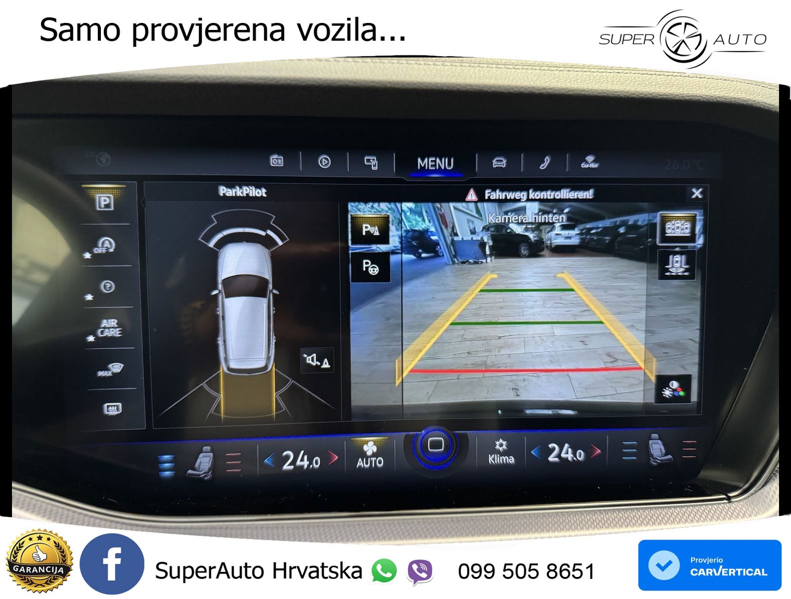 Volkswagen Touareg 3.0 V6 TDI (286 KS) 4MOTION Tiptronic R-Line ZRAČNI+ACC+GR SJED+KAM