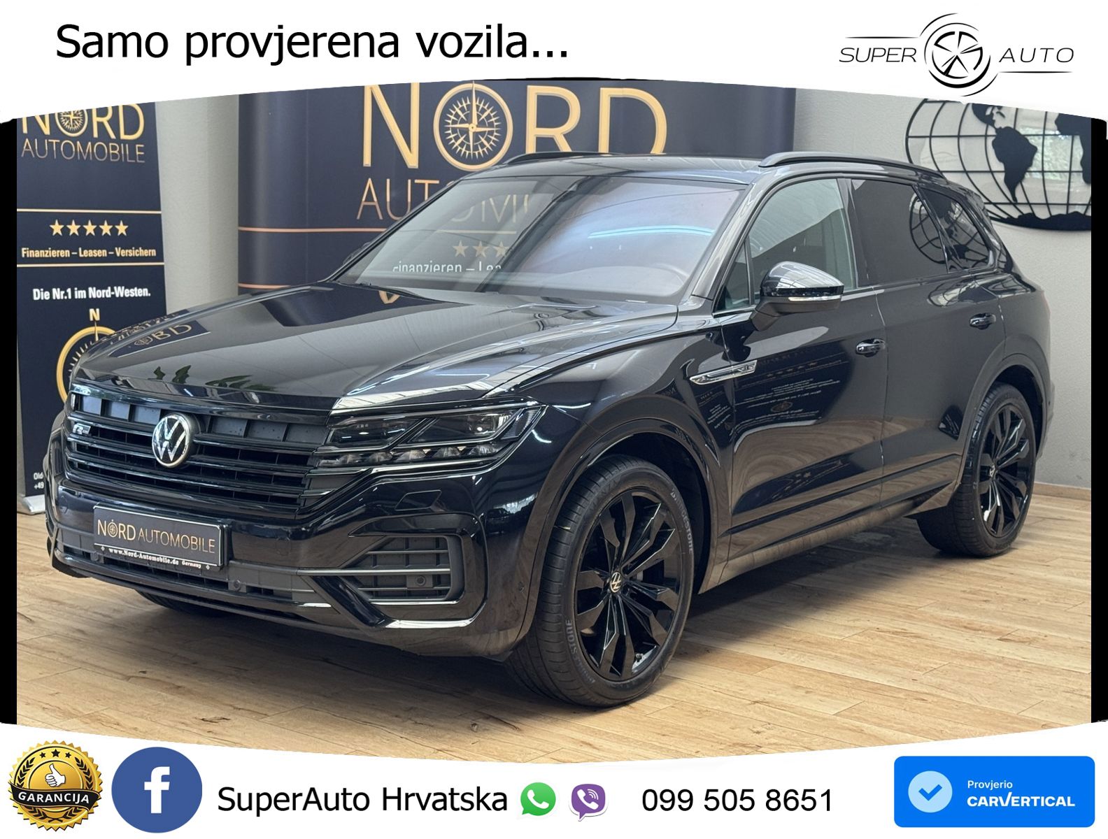 Volkswagen Touareg 3.0 V6 TDI (286 KS) 4MOTION Tiptronic R-Line ZRAČNI+ACC+GR SJED+KAM
