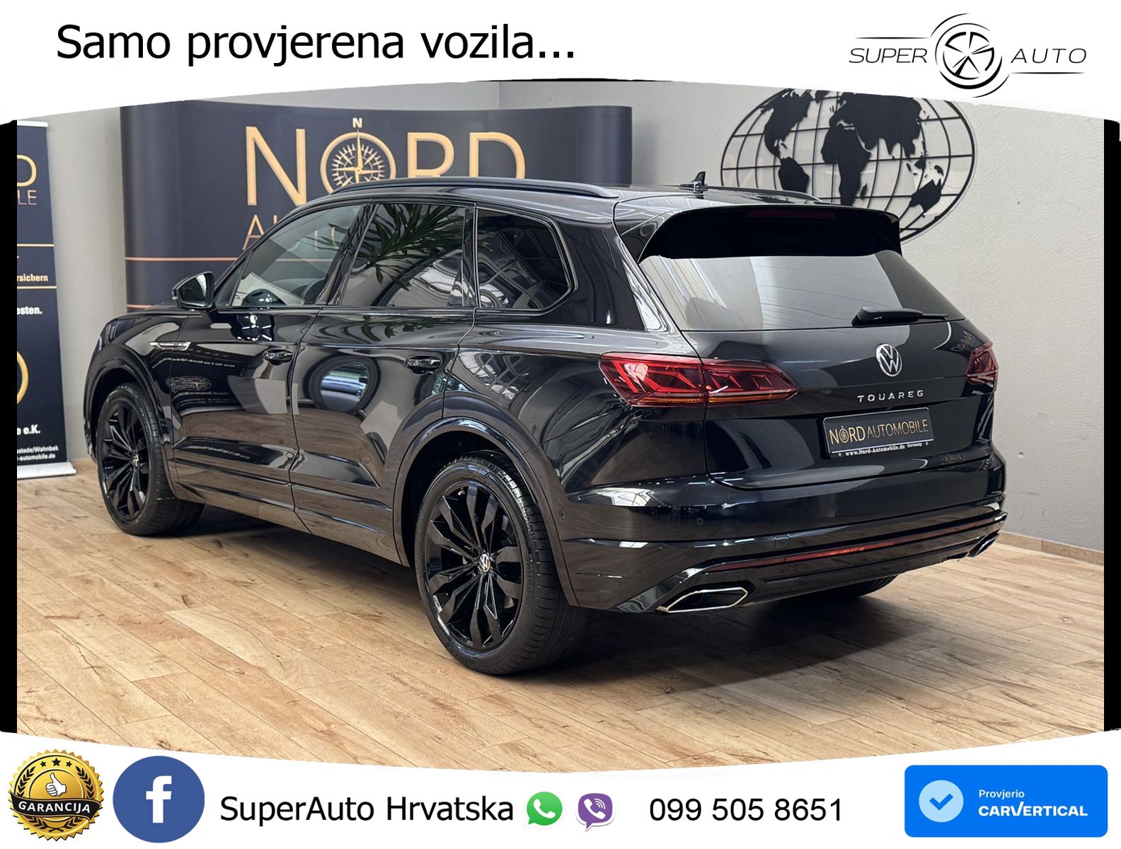 Volkswagen Touareg 3.0 V6 TDI (286 KS) 4MOTION Tiptronic R-Line ZRAČNI+ACC+GR SJED+KAM