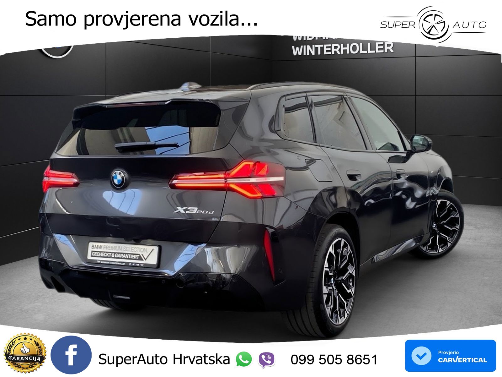 BMW X3 20d xDrive Steptronic M Sport LED+GR SJED+ACC