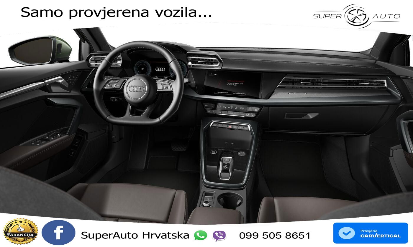 Audi A3 Sportback 40 TFSI e (204 KS) Plug-in Hybrid S tronic LED+GR SJED+ACC