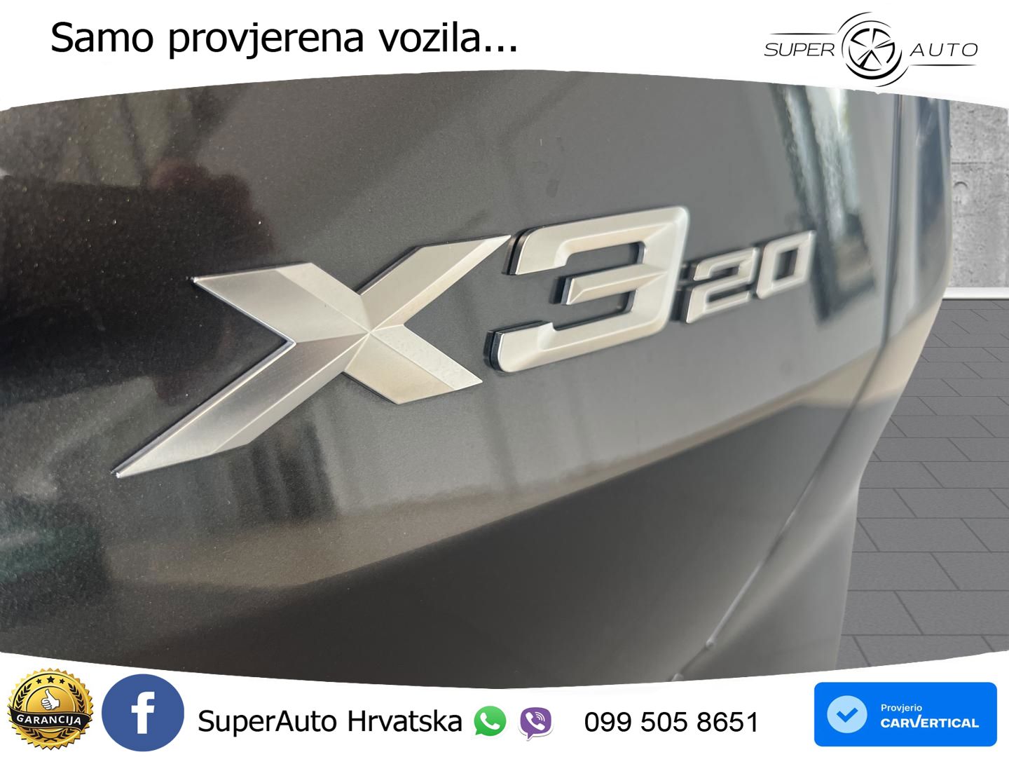 BMW X3 20 xDrive Steptronic M Sport LED+GR SJED+ACC