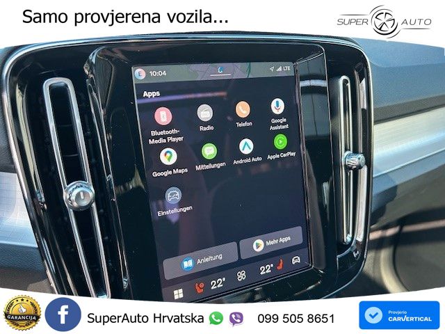 Volvo XC40 2.0 B4 197 KS Automatic ACC+GR SJED+360+PANO